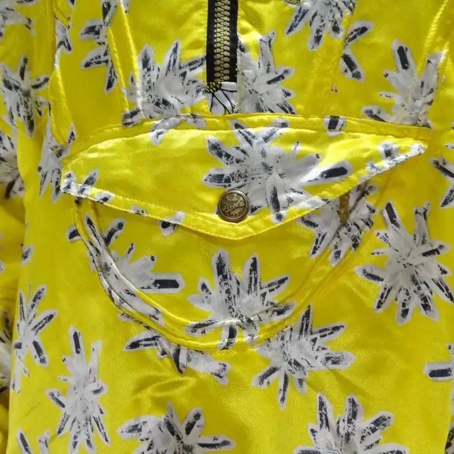 Strolz Ski Yellow Windbreaker