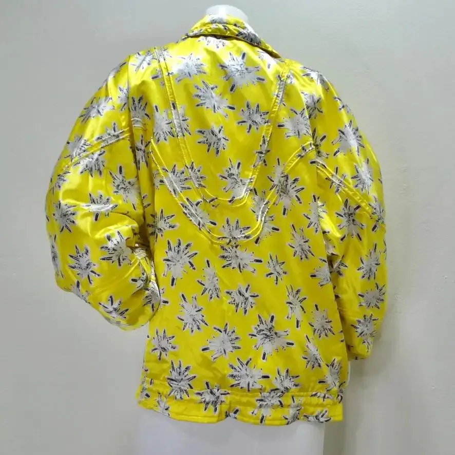 Strolz Ski Yellow Windbreaker