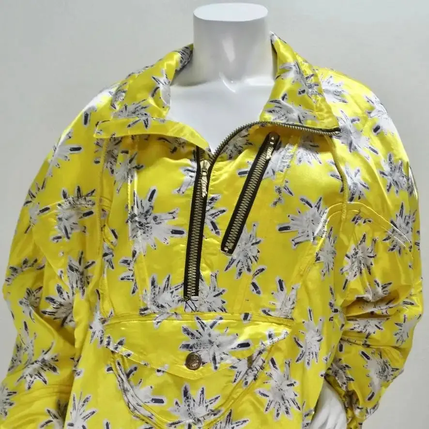 Strolz Ski Yellow Windbreaker