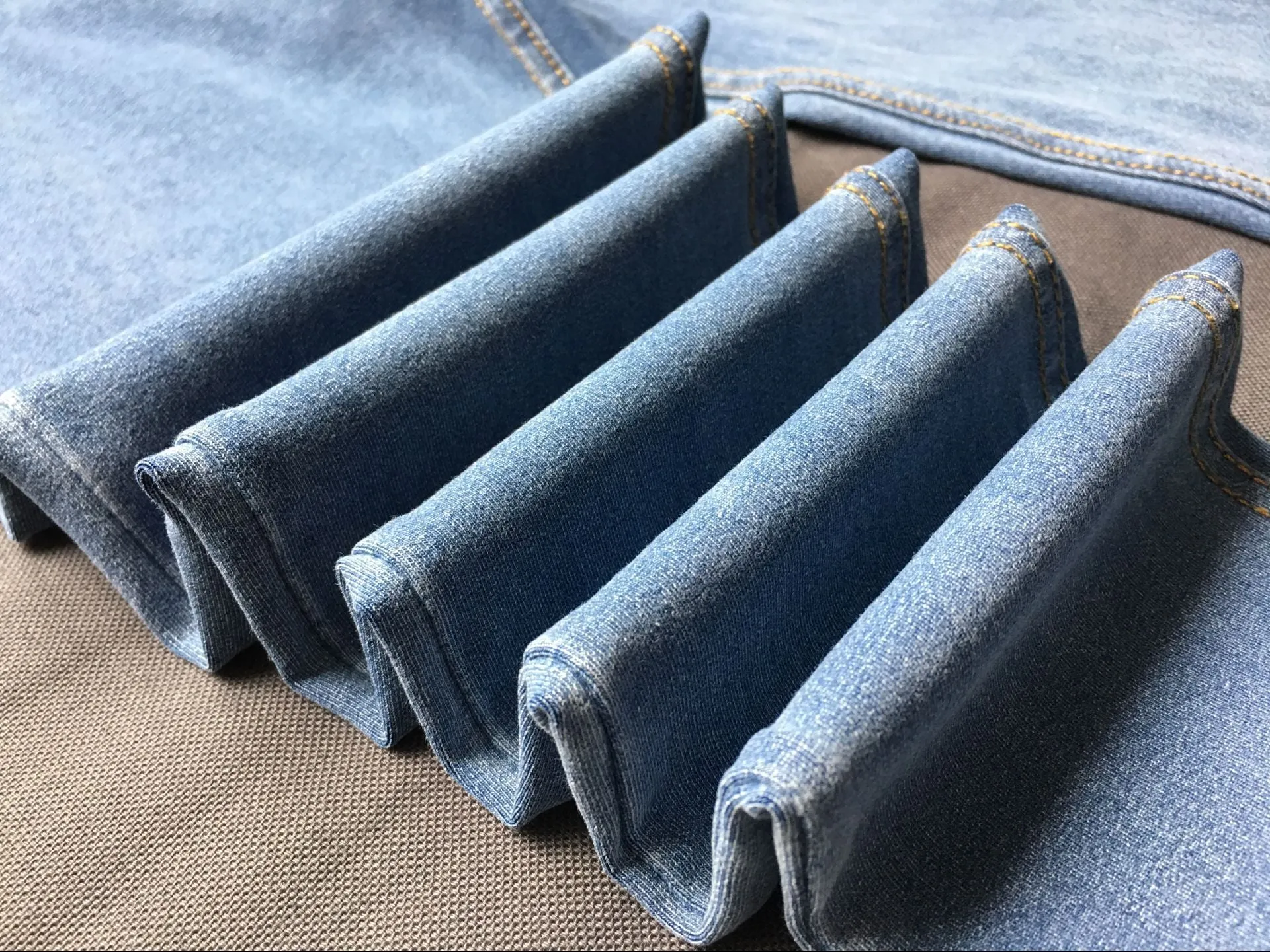 Super Stretch Comfortable Low Waist Denim Trousers