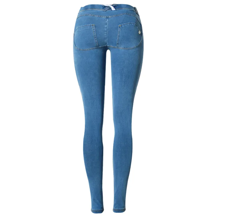 Super Stretch Comfortable Low Waist Denim Trousers