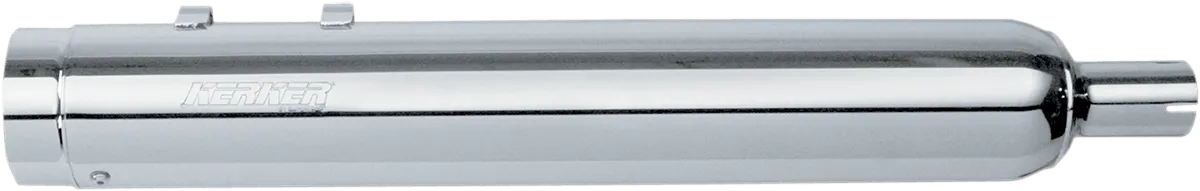 SuperTrapp 144-78228 4in. Stout Slip-On Muffler - Chrome/Black Ceramic