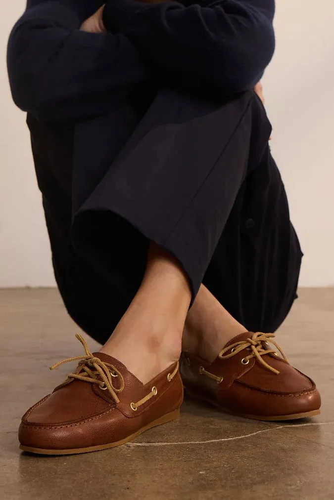 The Boat Loafer - Brown