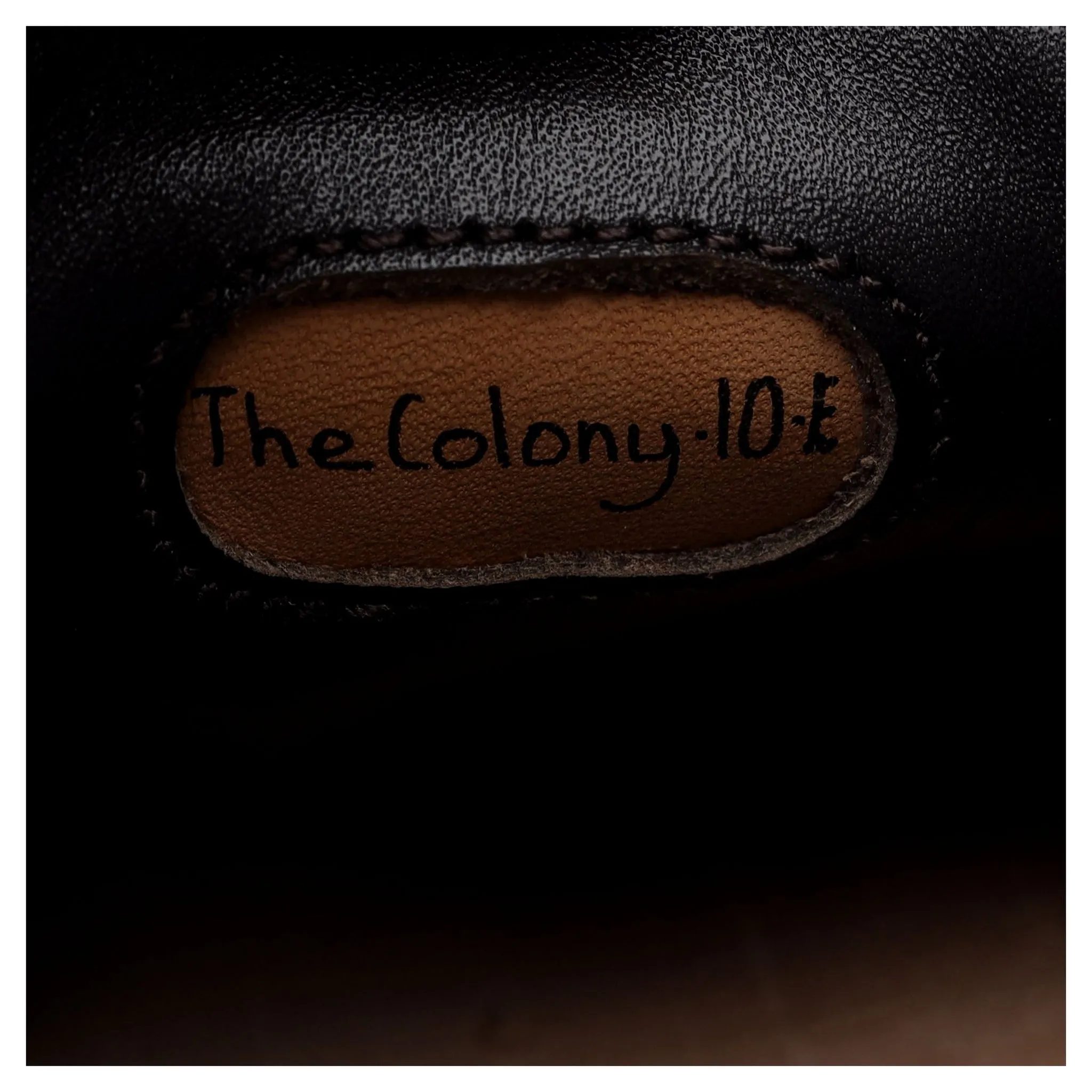 'The Colony' Tan Brown Suede Horse-bit Loafer UK 10 E