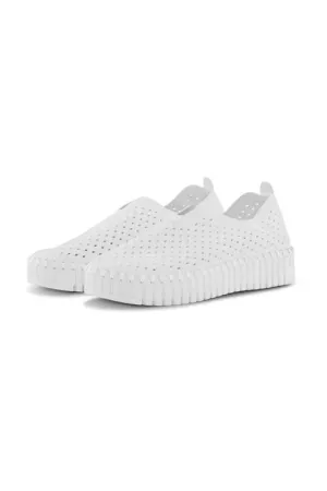 Tulip 3373 Slip on Platform In White