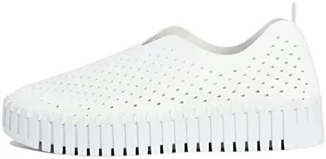 Tulip 3373 Slip on Platform In White