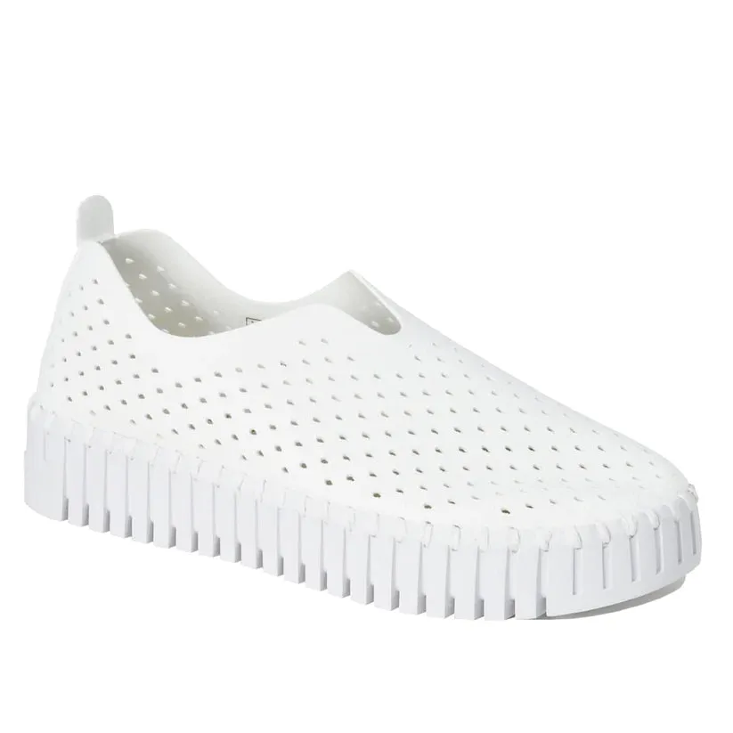 Tulip 3373 Slip on Platform In White
