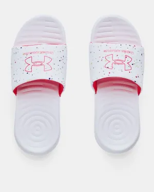 Under Armour Girls' UA Ansa Graphic Slides