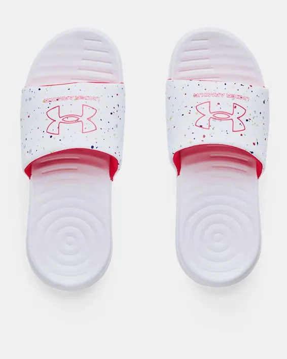 Under Armour Girls' UA Ansa Graphic Slides