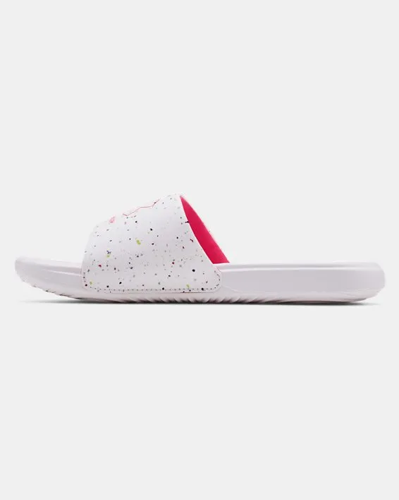 Under Armour Girls' UA Ansa Graphic Slides