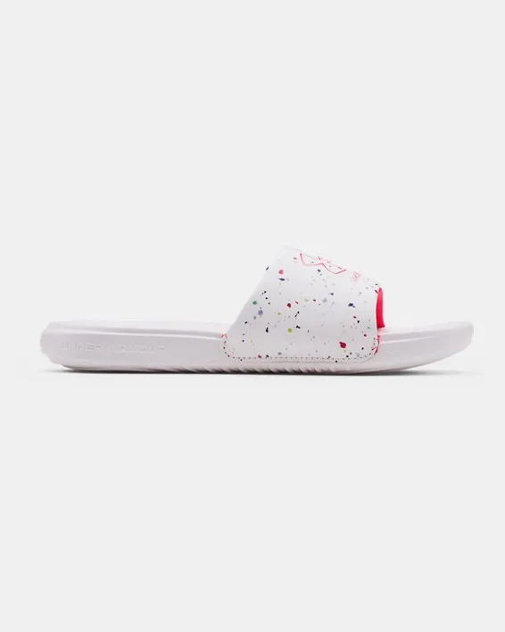 Under Armour Girls' UA Ansa Graphic Slides