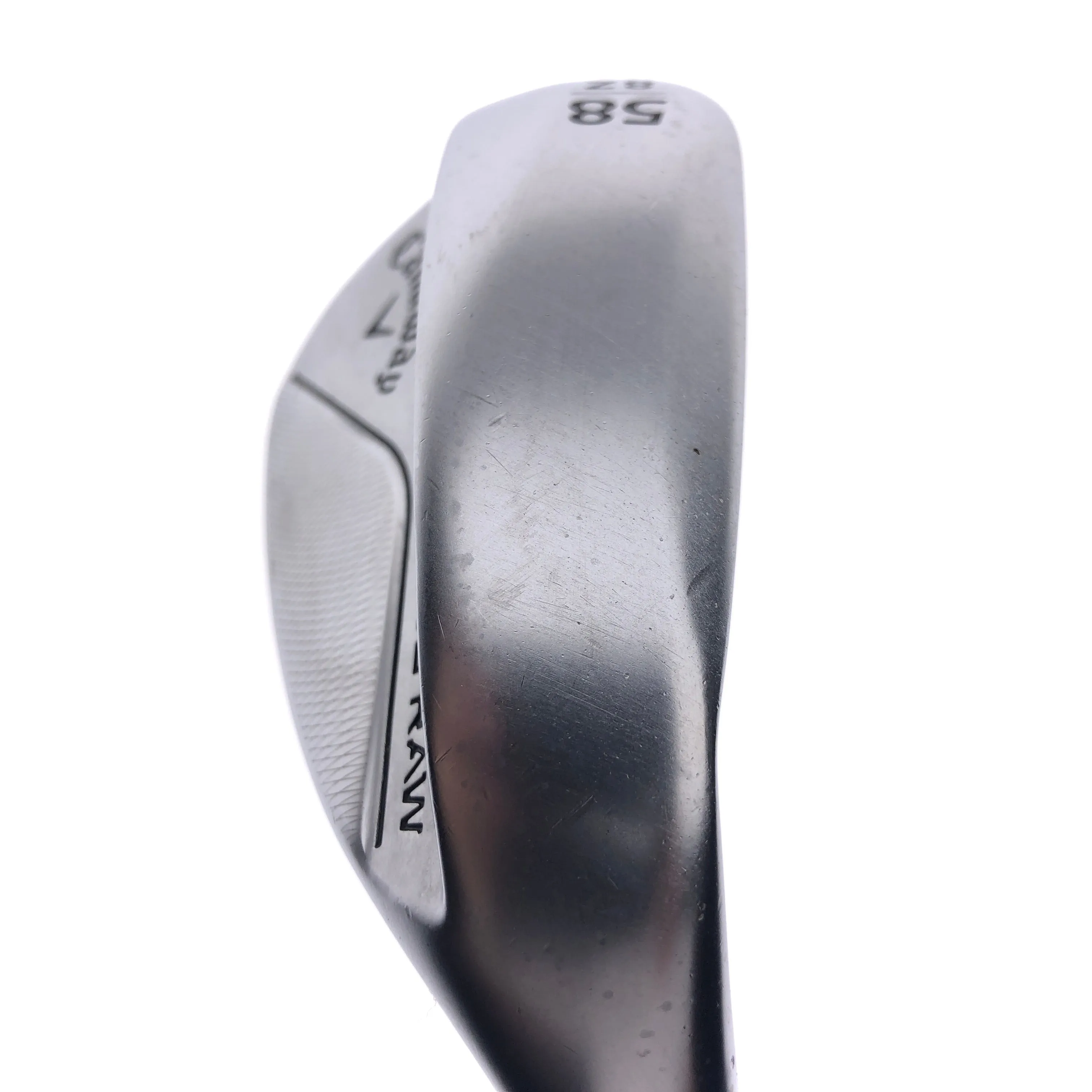 Used Callaway Jaws Raw 2022 Lob Wedge / 58.0 Degrees / Wedge Flex