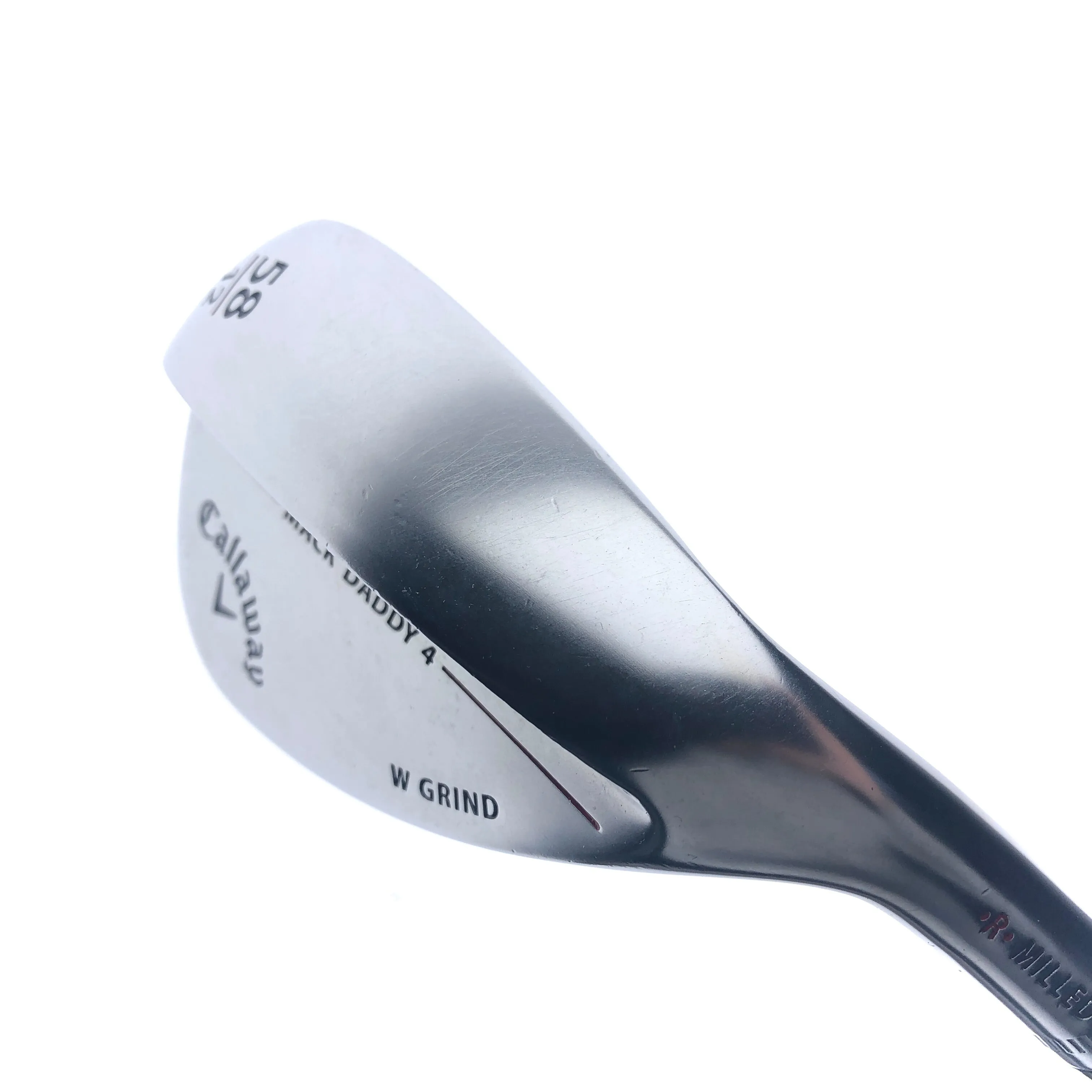 Used Callaway Mack Daddy 4 Chrome Lob Wedge / 58.0 Degrees / Wedge Flex