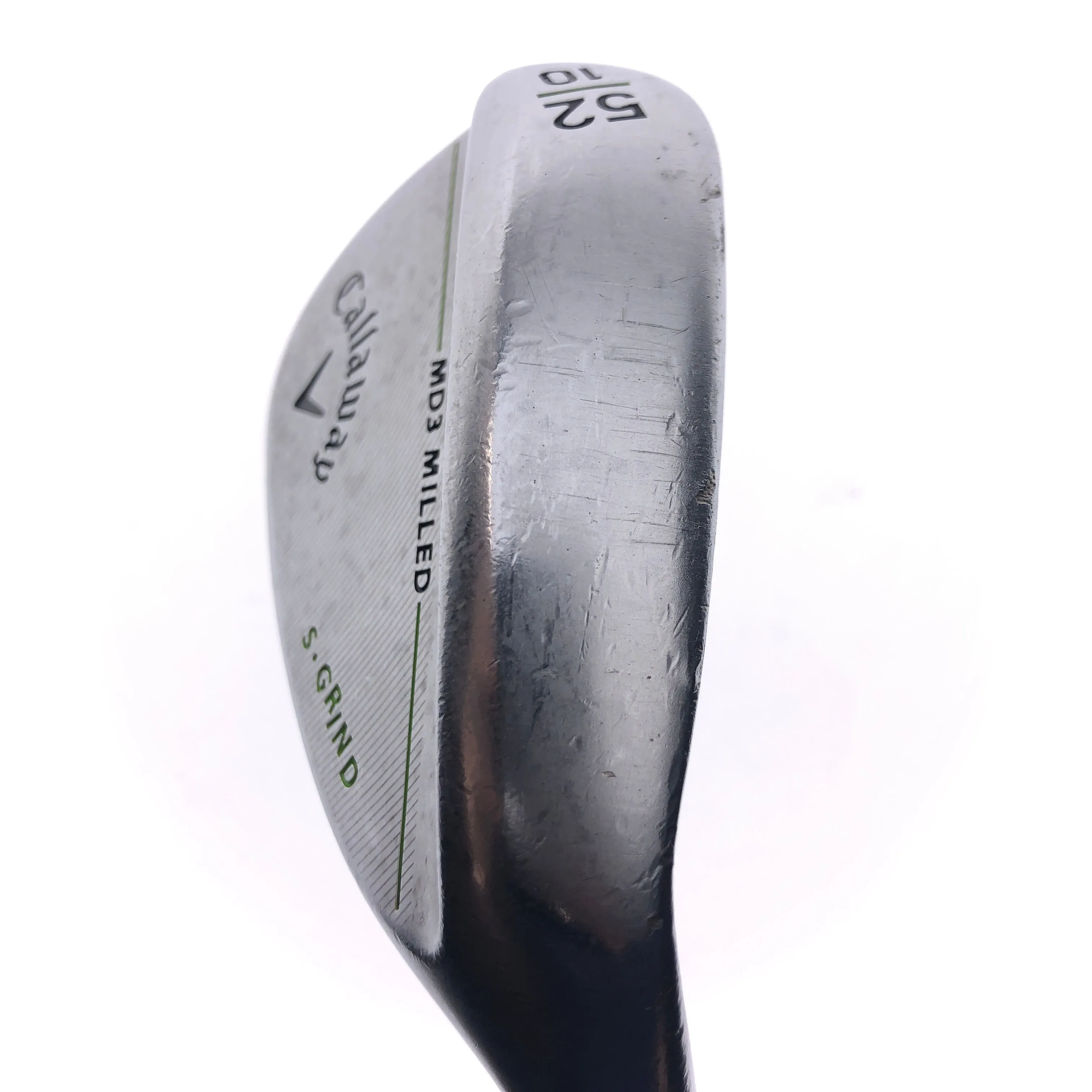 Used Callaway MD3 Milled Chrome Gap Wedge / 52.0 Degrees / Wedge Flex