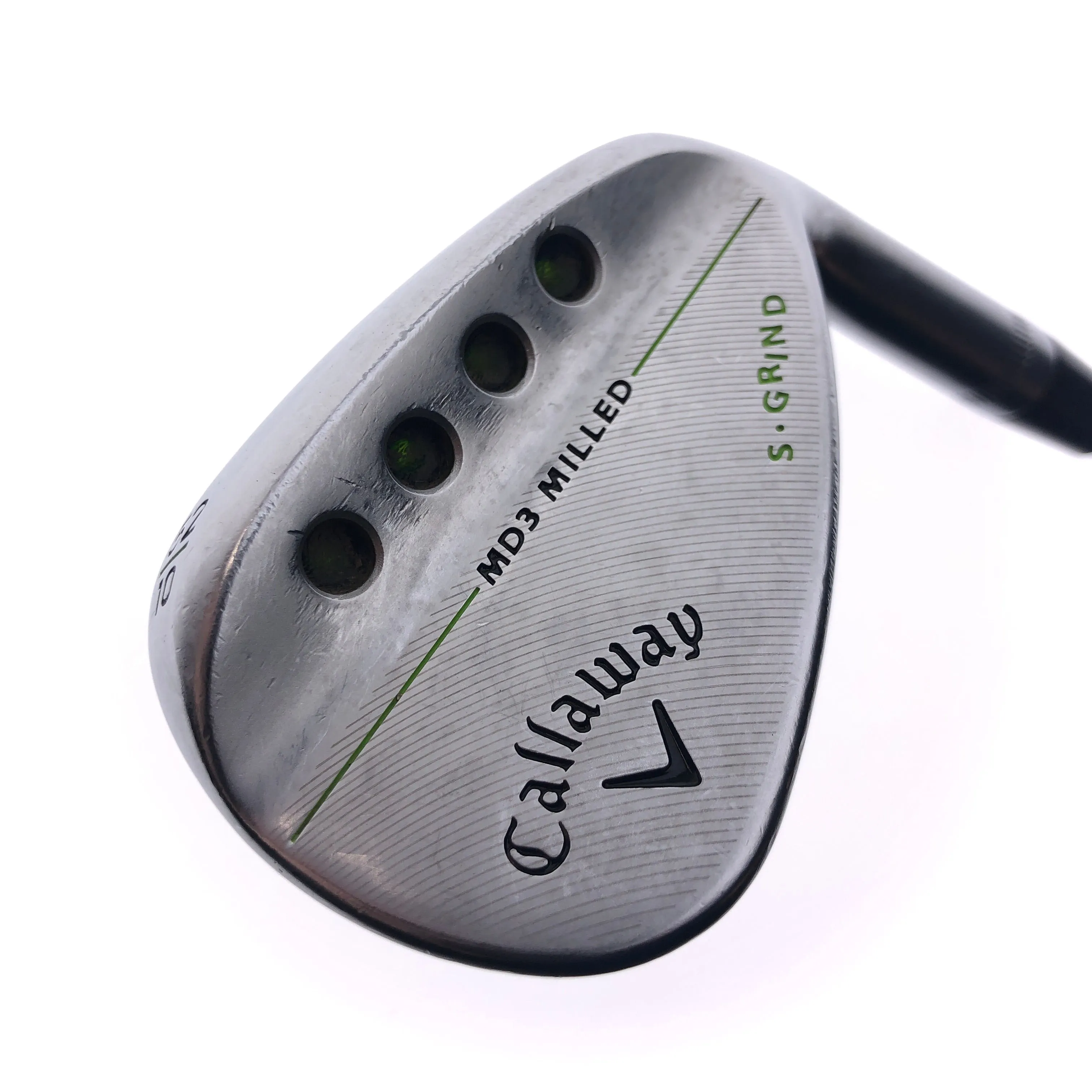 Used Callaway MD3 Milled Chrome Gap Wedge / 52.0 Degrees / Wedge Flex