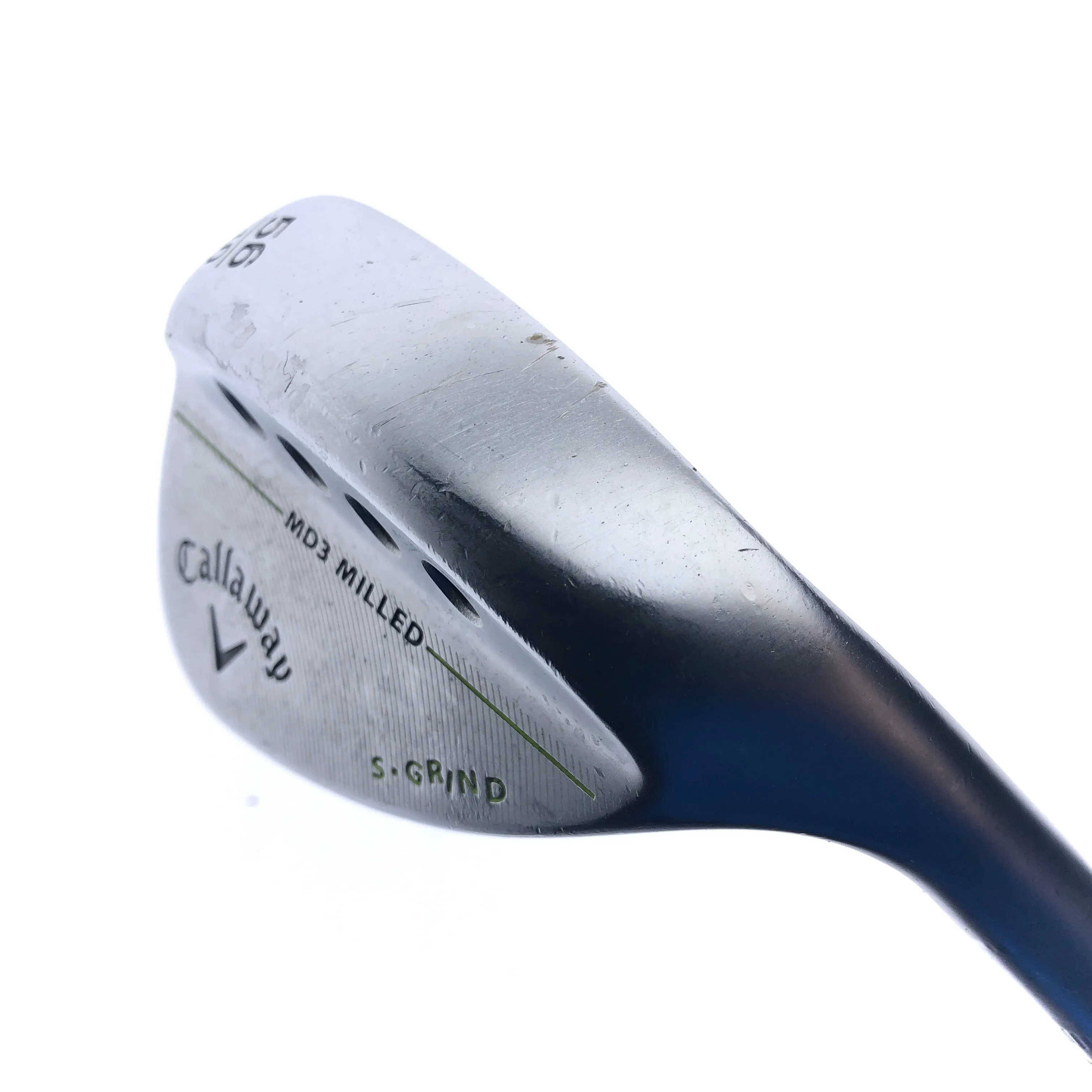 Used Callaway MD3 Milled Chrome Sand Wedge / 56.0 Degrees / Wedge Flex