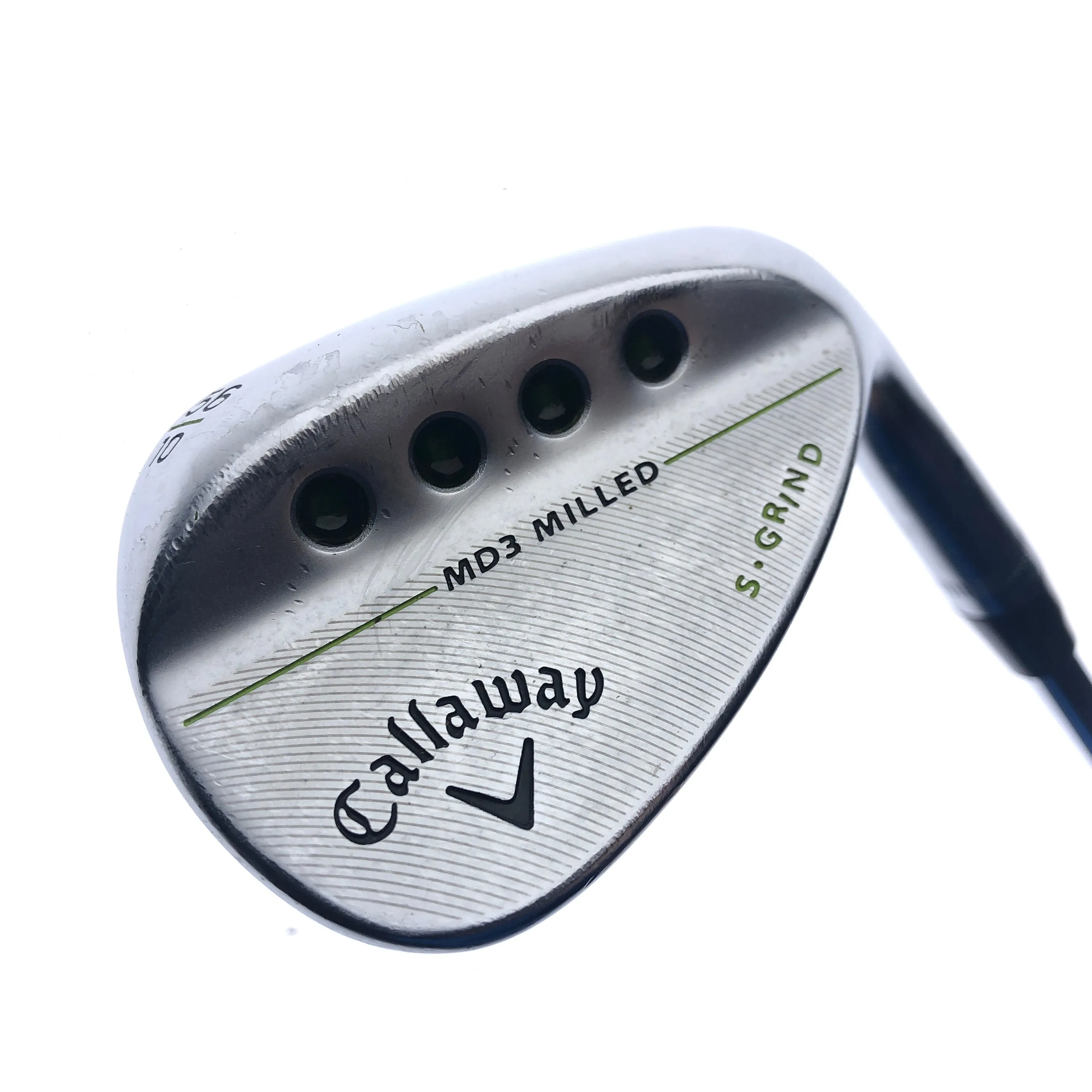 Used Callaway MD3 Milled Chrome Sand Wedge / 56.0 Degrees / Wedge Flex