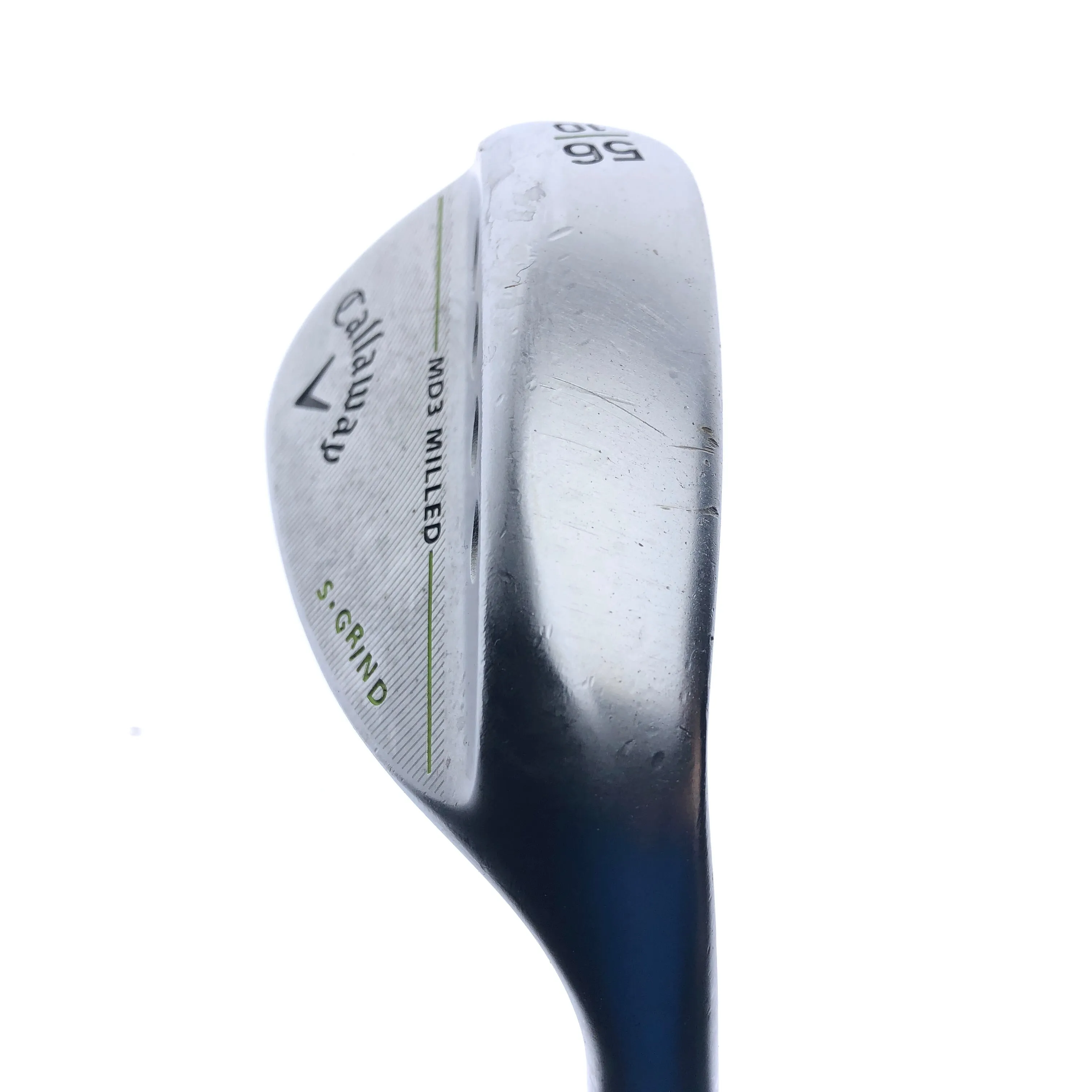 Used Callaway MD3 Milled Chrome Sand Wedge / 56.0 Degrees / Wedge Flex