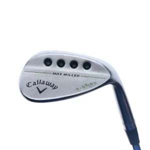 Used Callaway MD3 Milled Chrome Sand Wedge / 56.0 Degrees / Wedge Flex