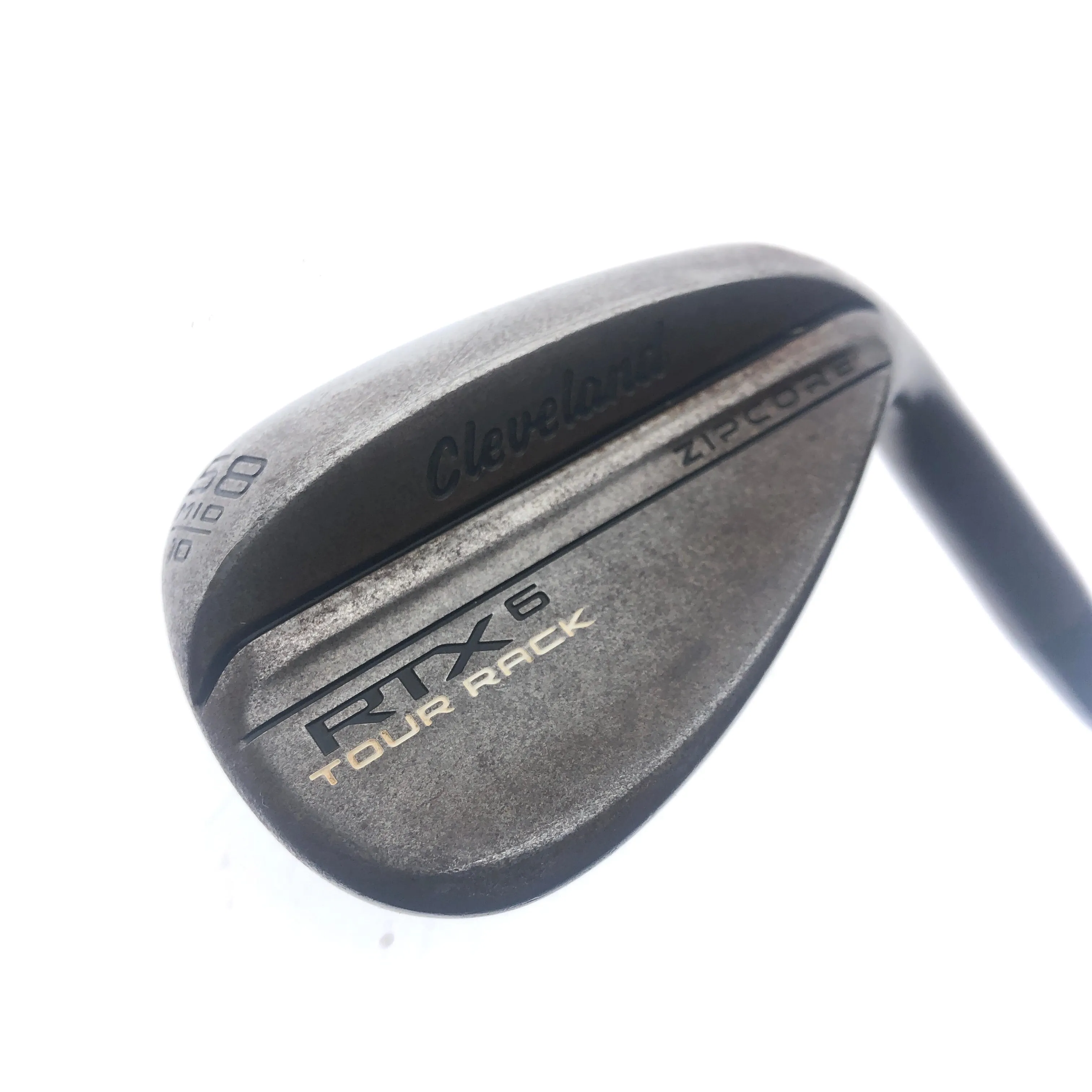 Used Cleveland RTX 6 ZipCore Tour Rack RAW Lob Wedge / 58.0 Degrees / Wedge Flex