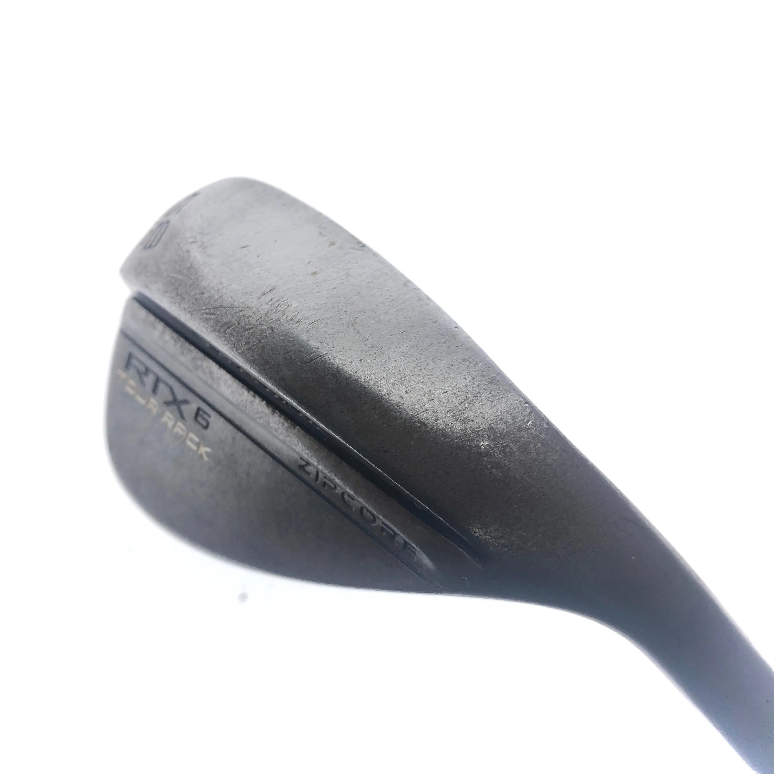 Used Cleveland RTX 6 ZipCore Tour Rack RAW Lob Wedge / 58.0 Degrees / Wedge Flex