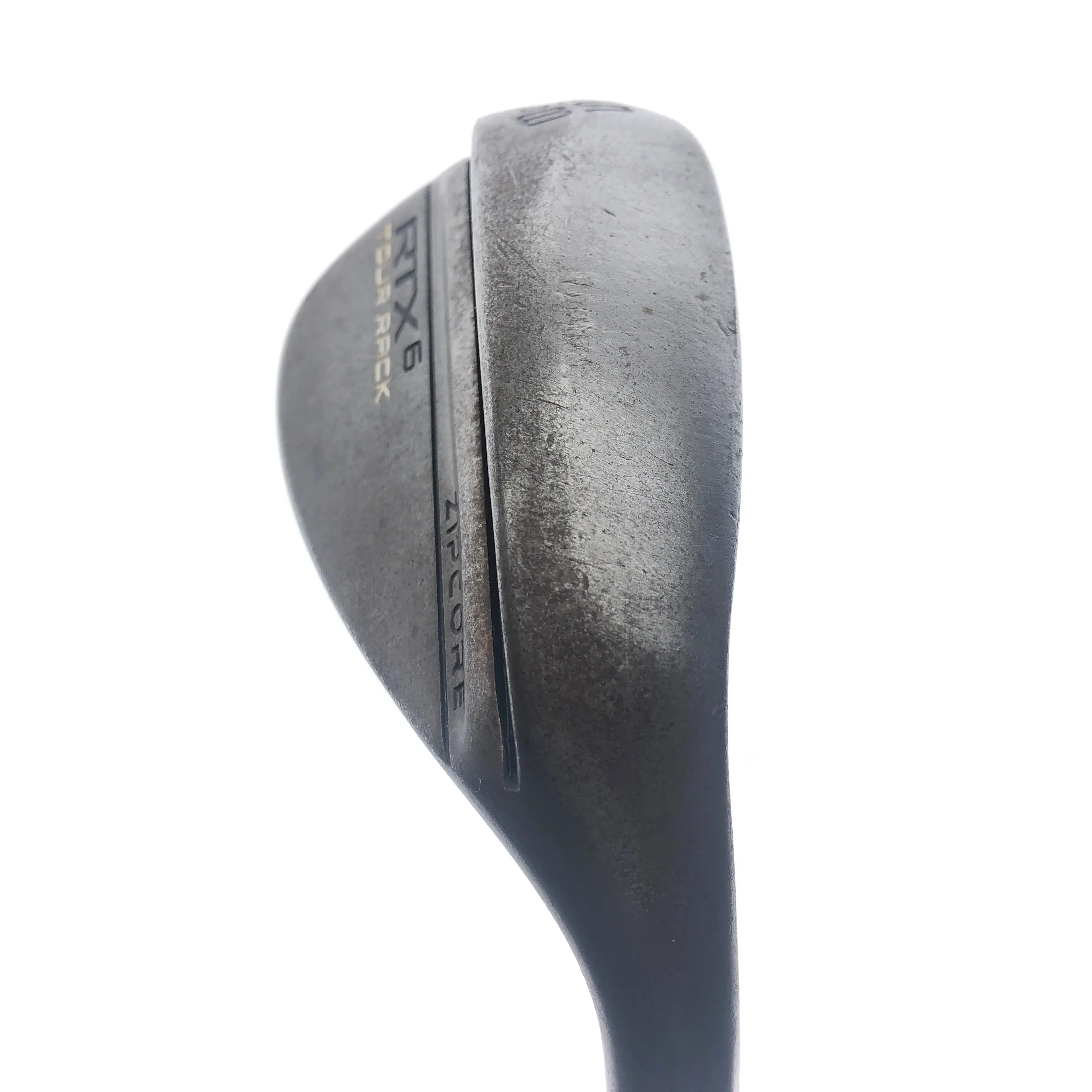 Used Cleveland RTX 6 ZipCore Tour Rack RAW Lob Wedge / 58.0 Degrees / Wedge Flex
