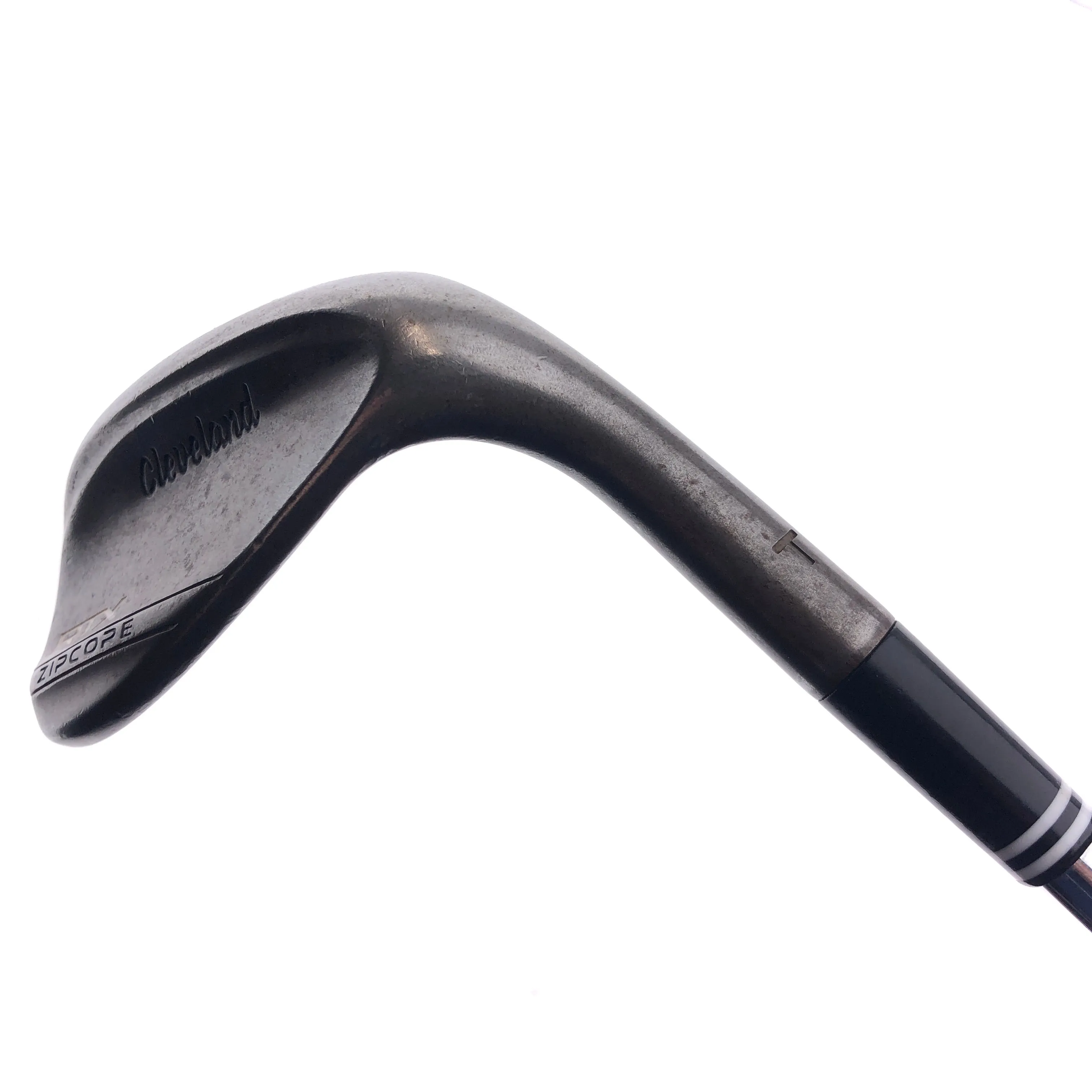 Used Cleveland RTX ZipCore Raw Gap Wedge / 52.0 Degrees / Wedge Flex