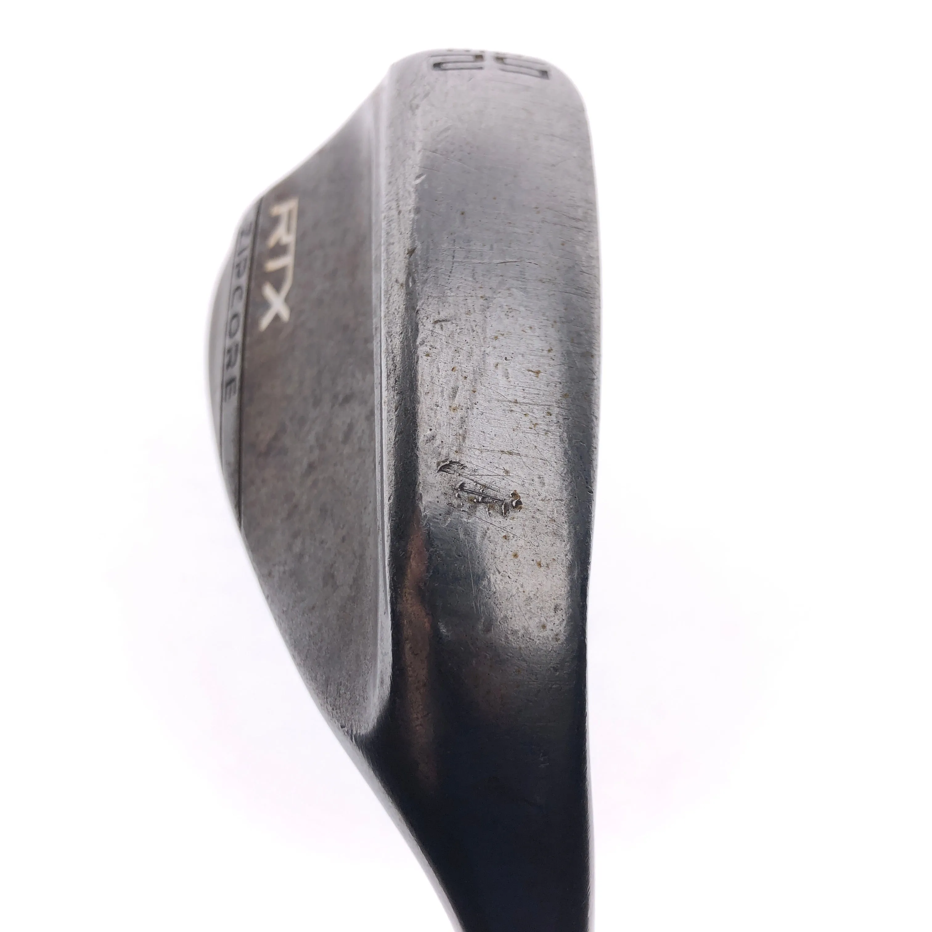 Used Cleveland RTX ZipCore Raw Gap Wedge / 52.0 Degrees / Wedge Flex