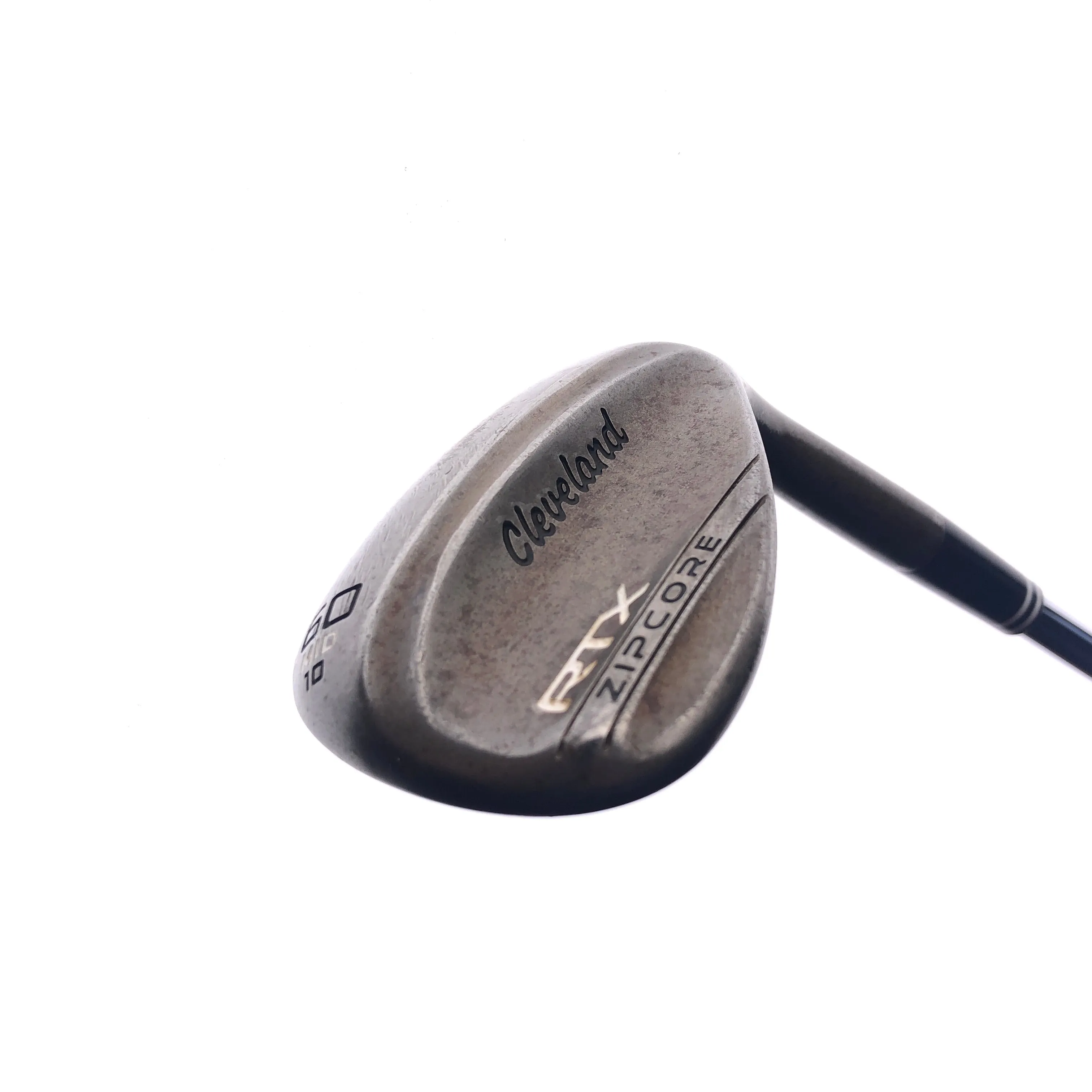 Used Cleveland RTX ZipCore Raw Lob Wedge / 60.0 Degrees / Wedge Flex
