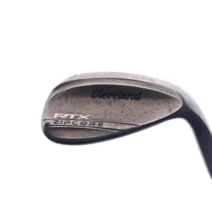 Used Cleveland RTX ZipCore Raw Lob Wedge / 60.0 Degrees / Wedge Flex