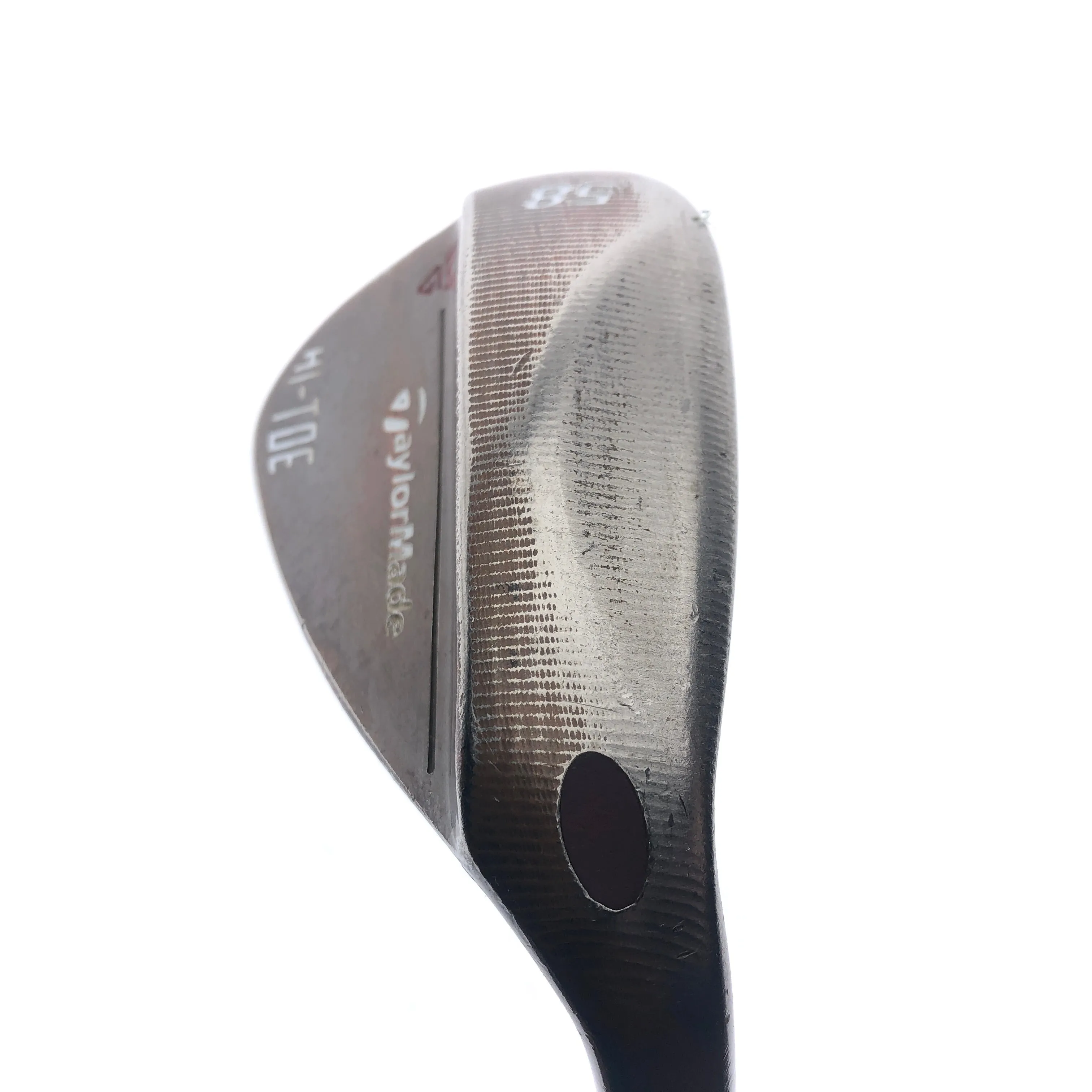 Used TaylorMade Milled Grind HI-TOE Lob Wedge / 58.0 Degrees / Wedge Flex