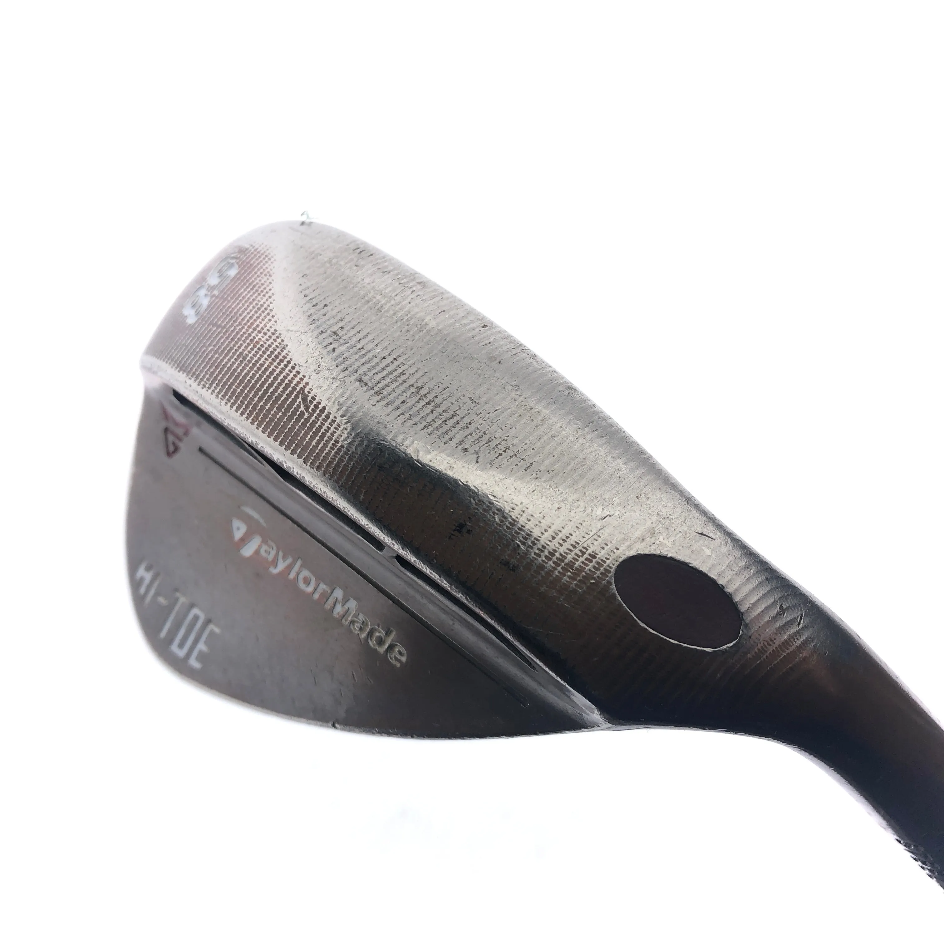 Used TaylorMade Milled Grind HI-TOE Lob Wedge / 58.0 Degrees / Wedge Flex