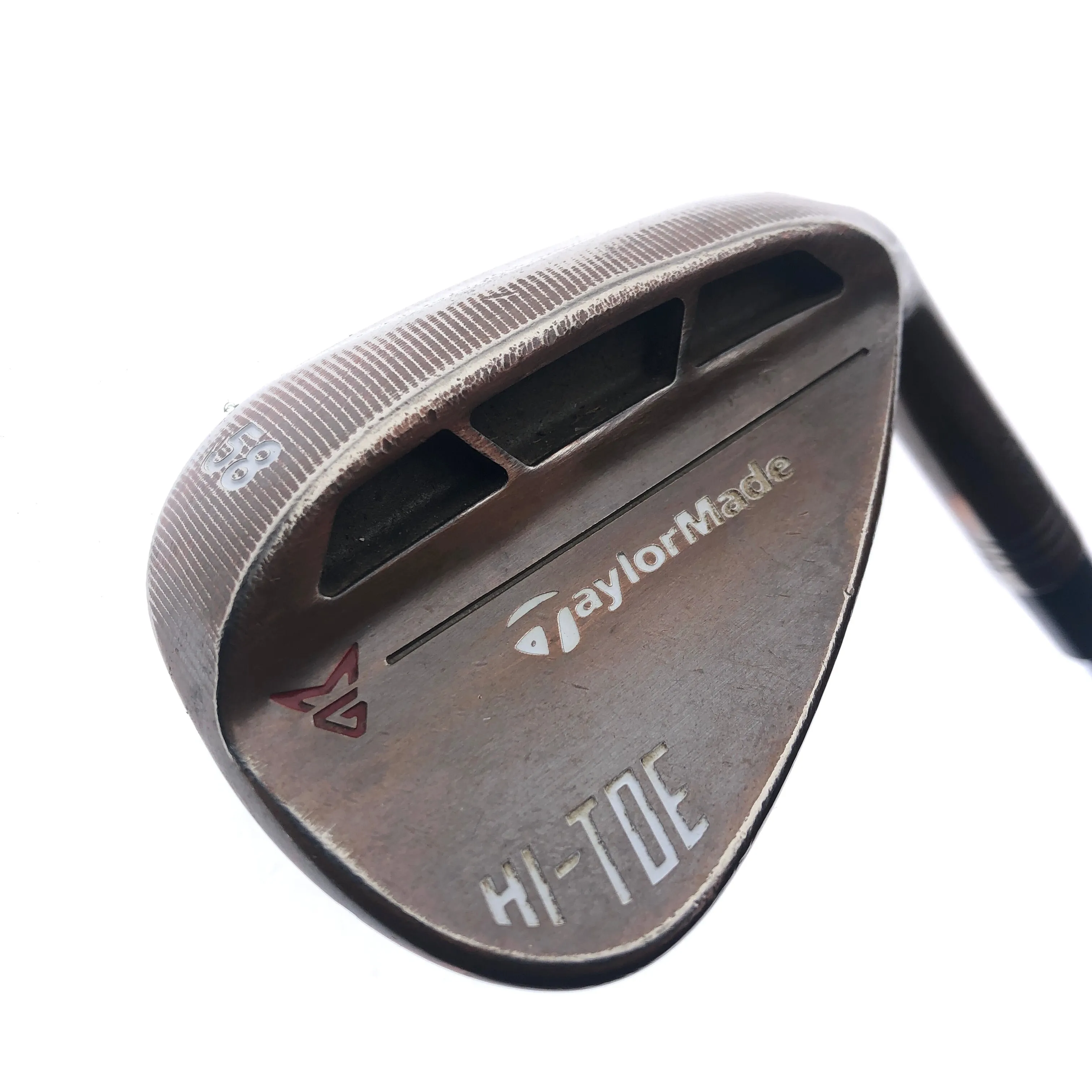 Used TaylorMade Milled Grind HI-TOE Lob Wedge / 58.0 Degrees / Wedge Flex
