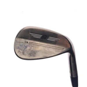 Used Titleist SM9 Brushed Steel Pitching Wedge / 46.0 Degrees / Wedge Flex