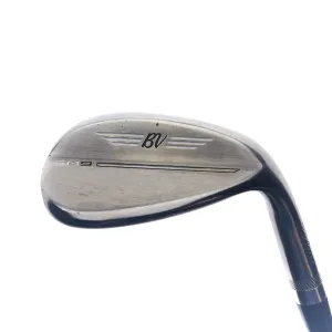Used Titleist SM9 Brushed Steel Sand Wedge / 56.0 Degrees / Wedge Flex
