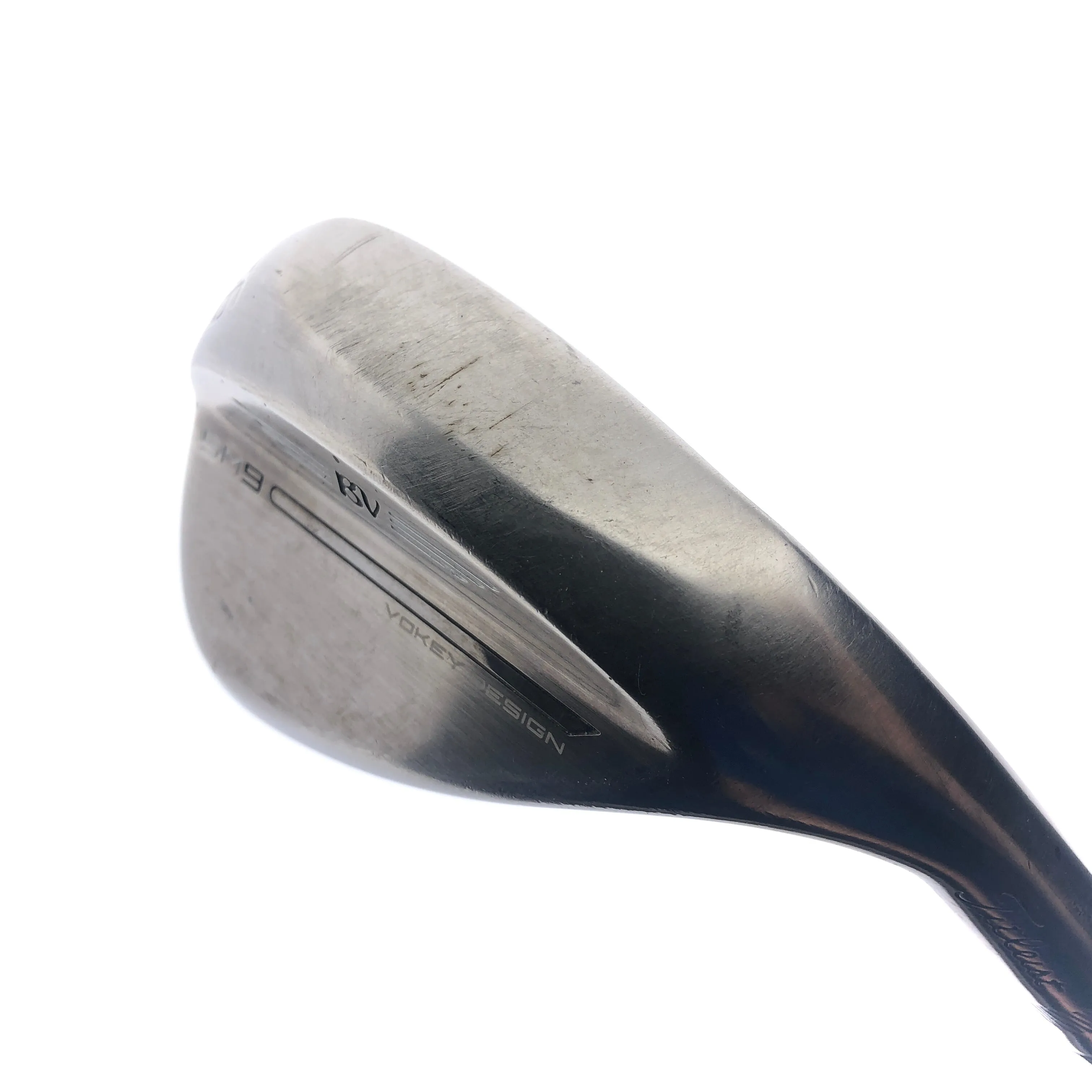 Used Titleist SM9 Brushed Steel Sand Wedge / 56.0 Degrees / Wedge Flex