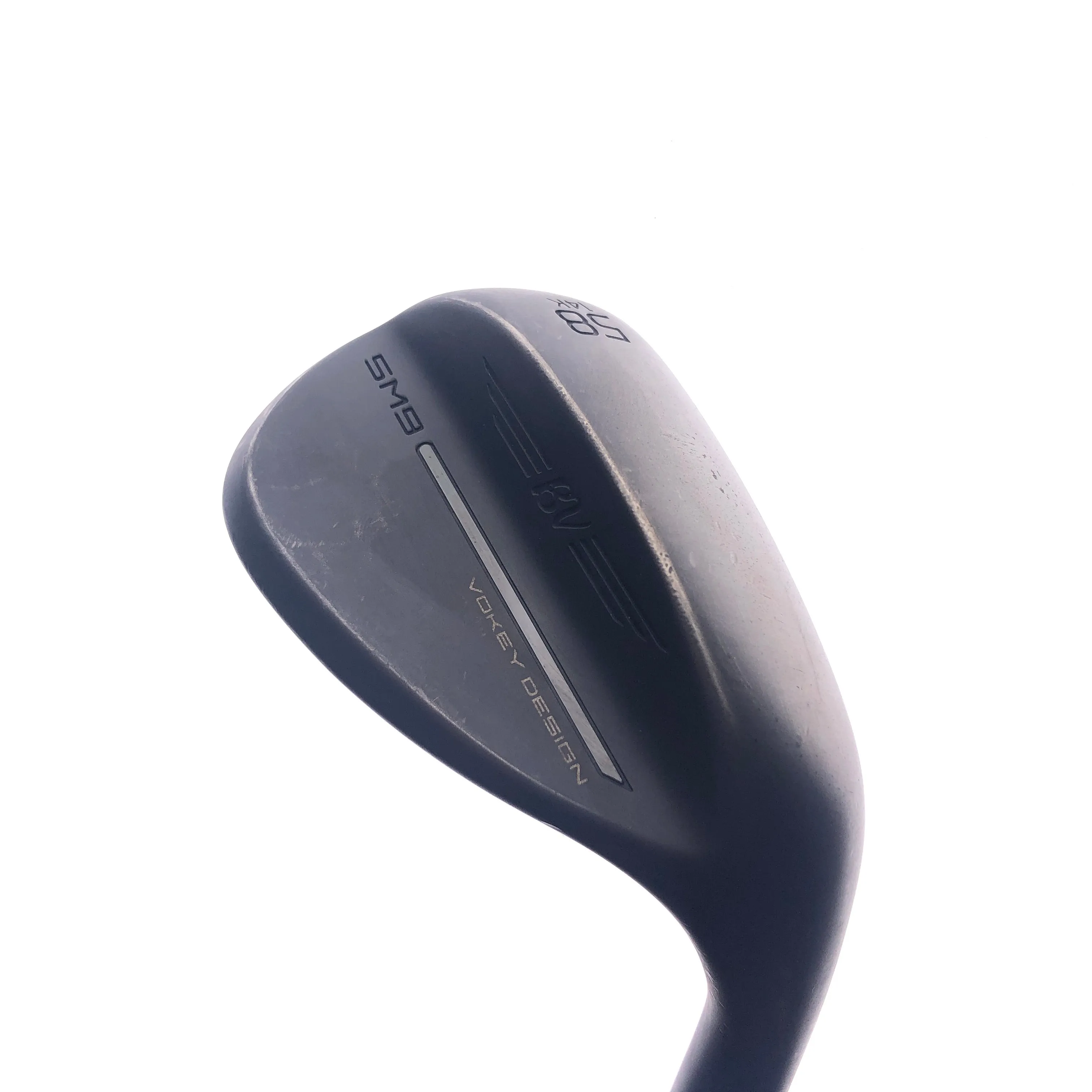 Used Titleist SM9 Jet Black Lob Wedge / 58.0 Degrees / Wedge Flex