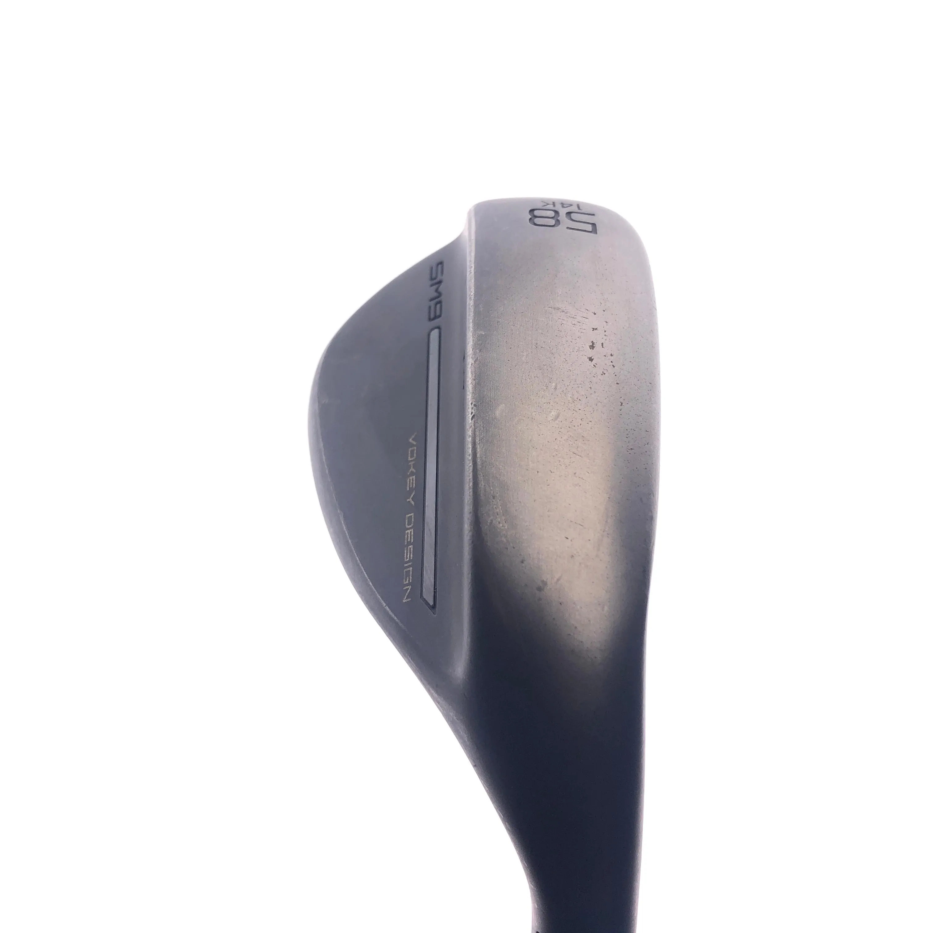 Used Titleist SM9 Jet Black Lob Wedge / 58.0 Degrees / Wedge Flex