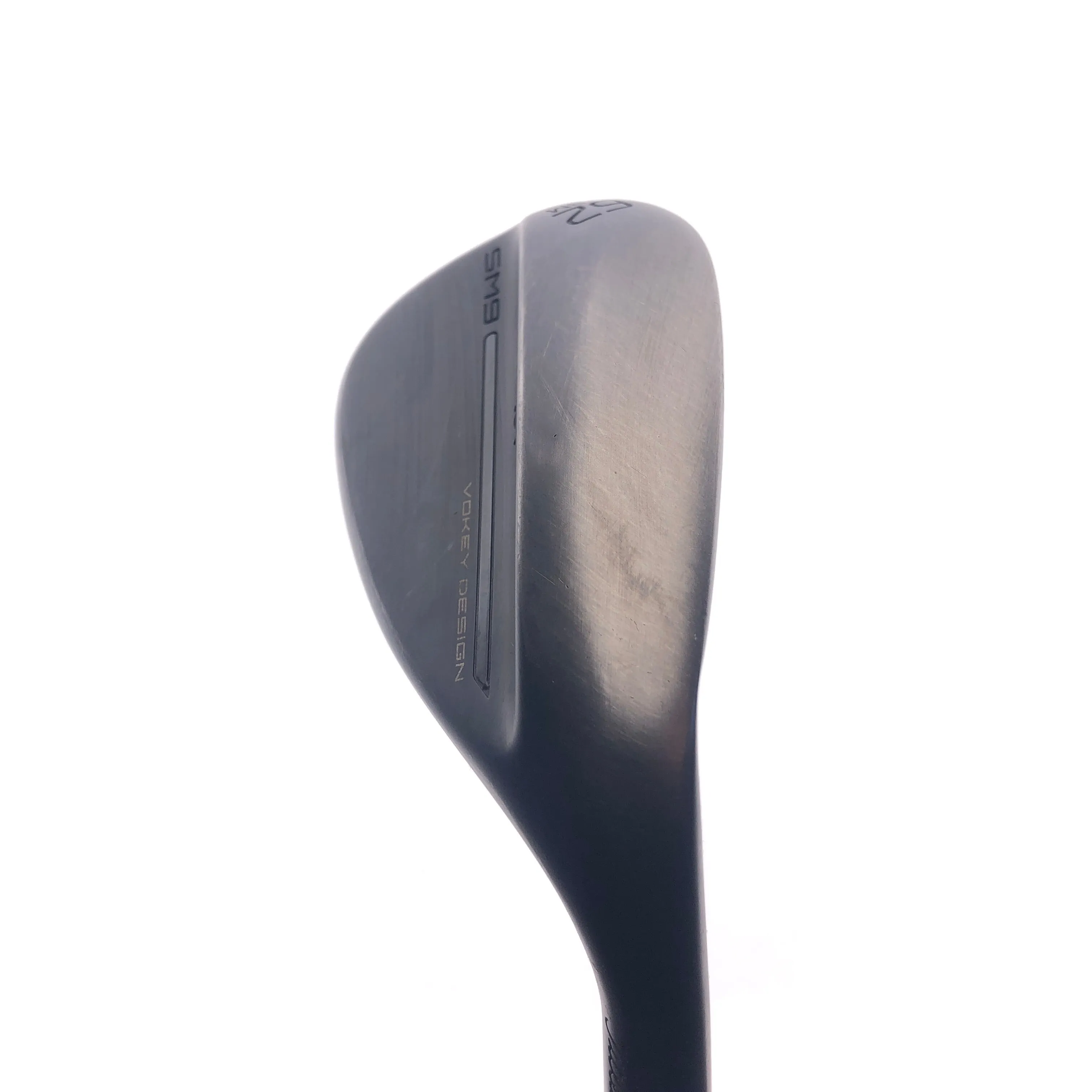 Used Titleist SM9 Jet Black Lob Wedge / 62.0 Degrees / Wedge Flex