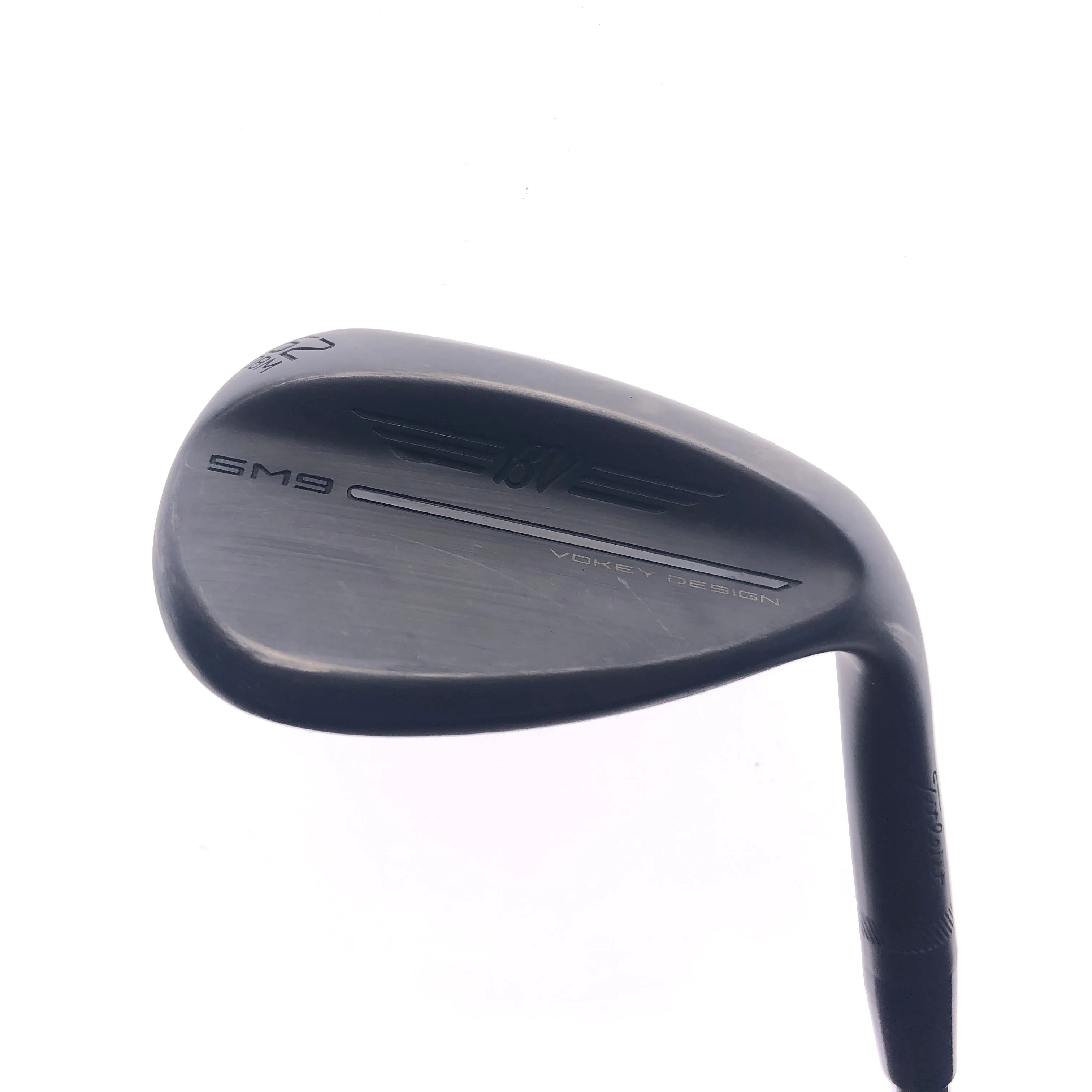 Used Titleist SM9 Jet Black Lob Wedge / 62.0 Degrees / Wedge Flex