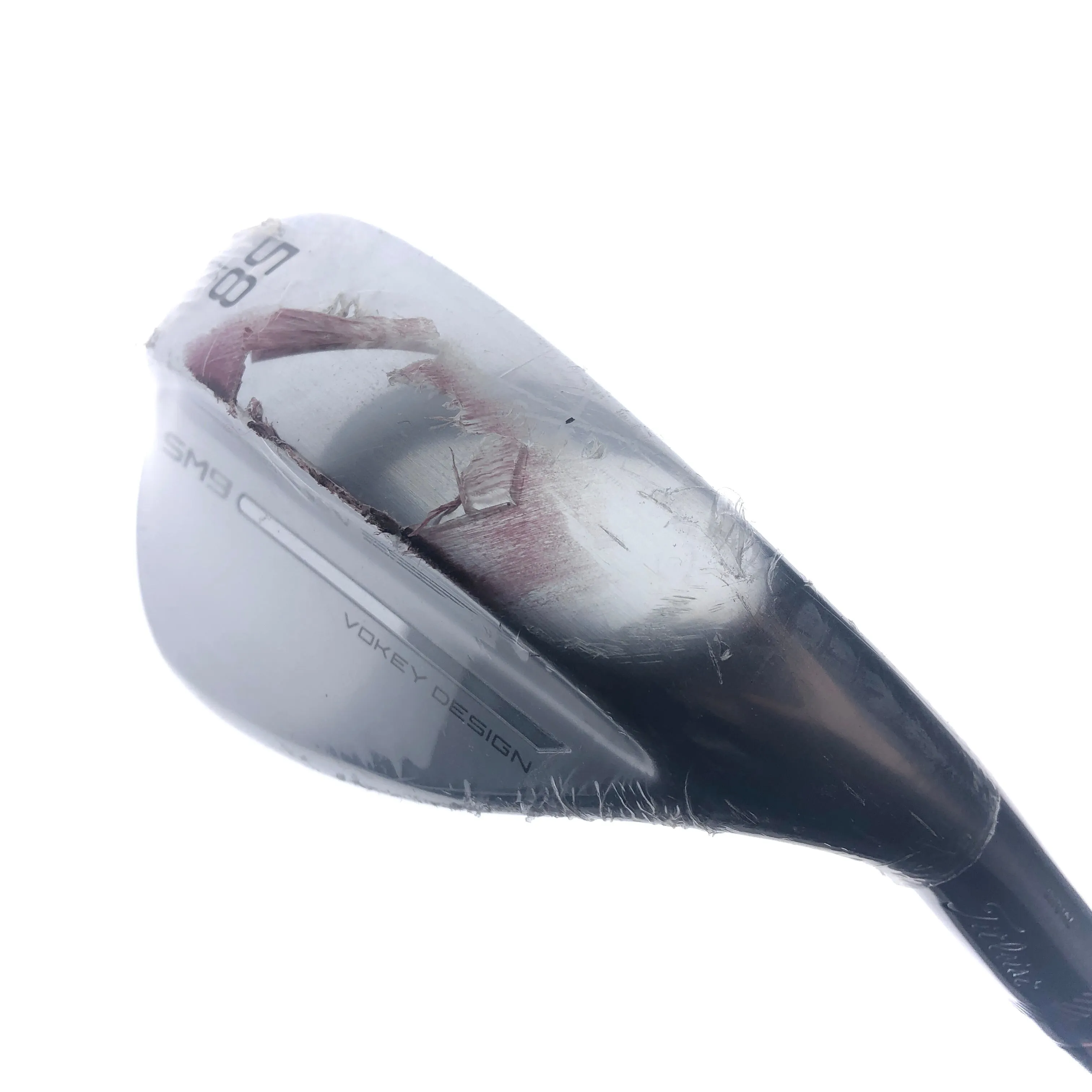 Used Titleist SM9 Tour Chrome Lob Wedge / 58.0 Degrees / Wedge Flex