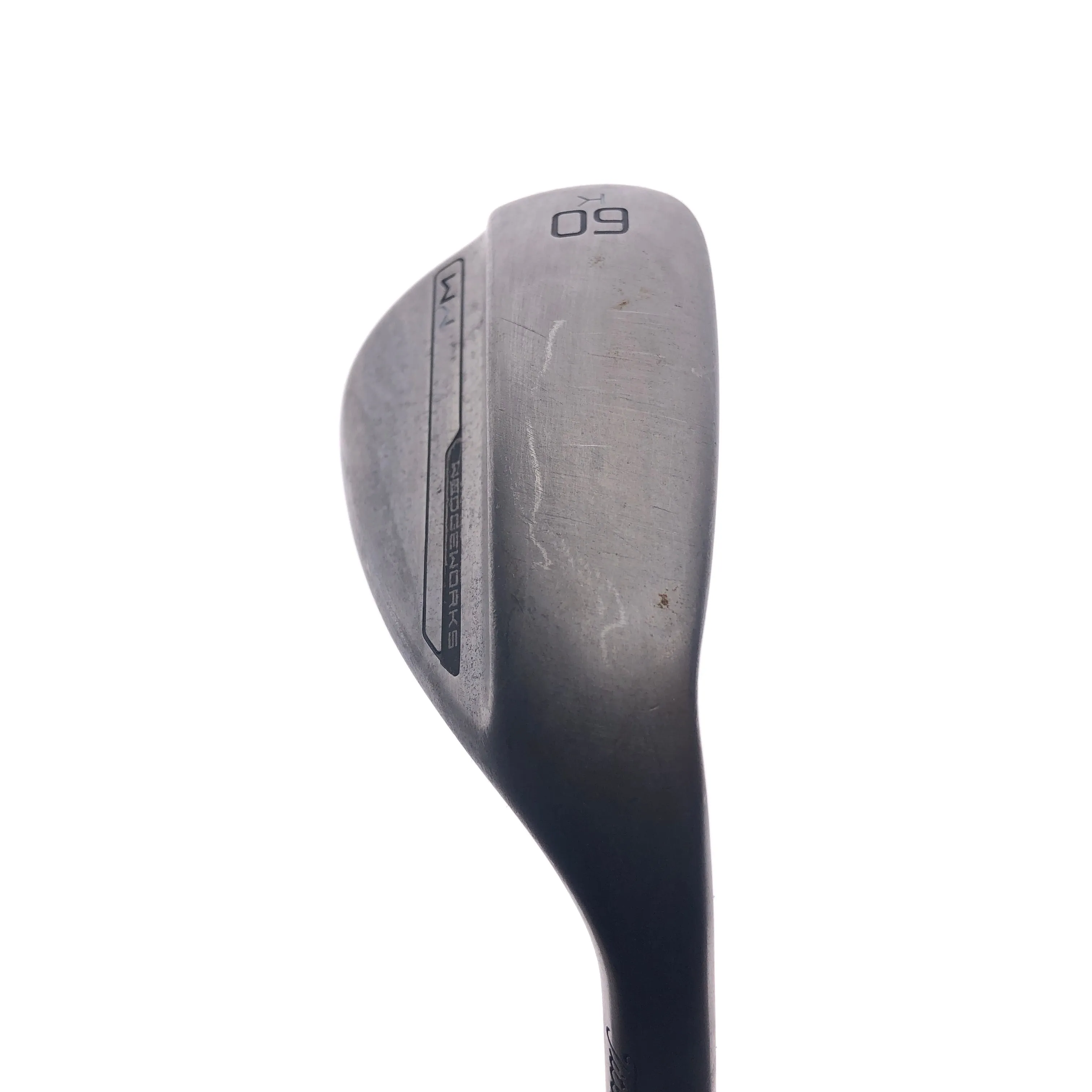 Used Titleist Vokey SM10 Raw Wedge Works Lob Wedge / 60.0 Degrees / Wedge Flex