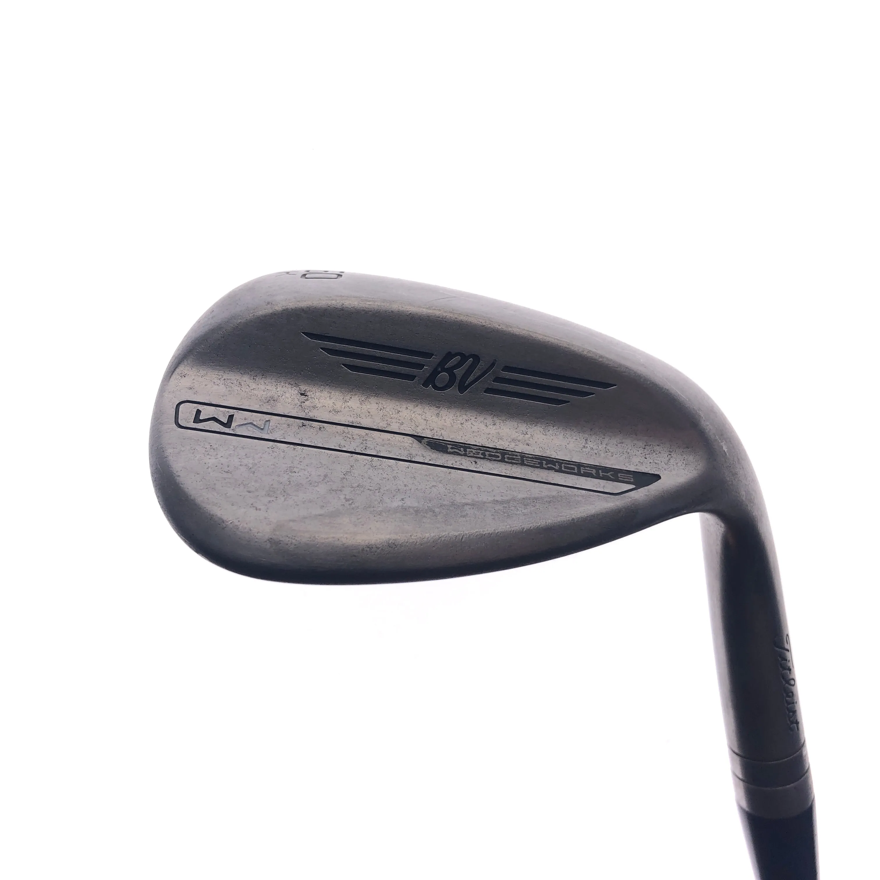 Used Titleist Vokey SM10 Raw Wedge Works Lob Wedge / 60.0 Degrees / Wedge Flex