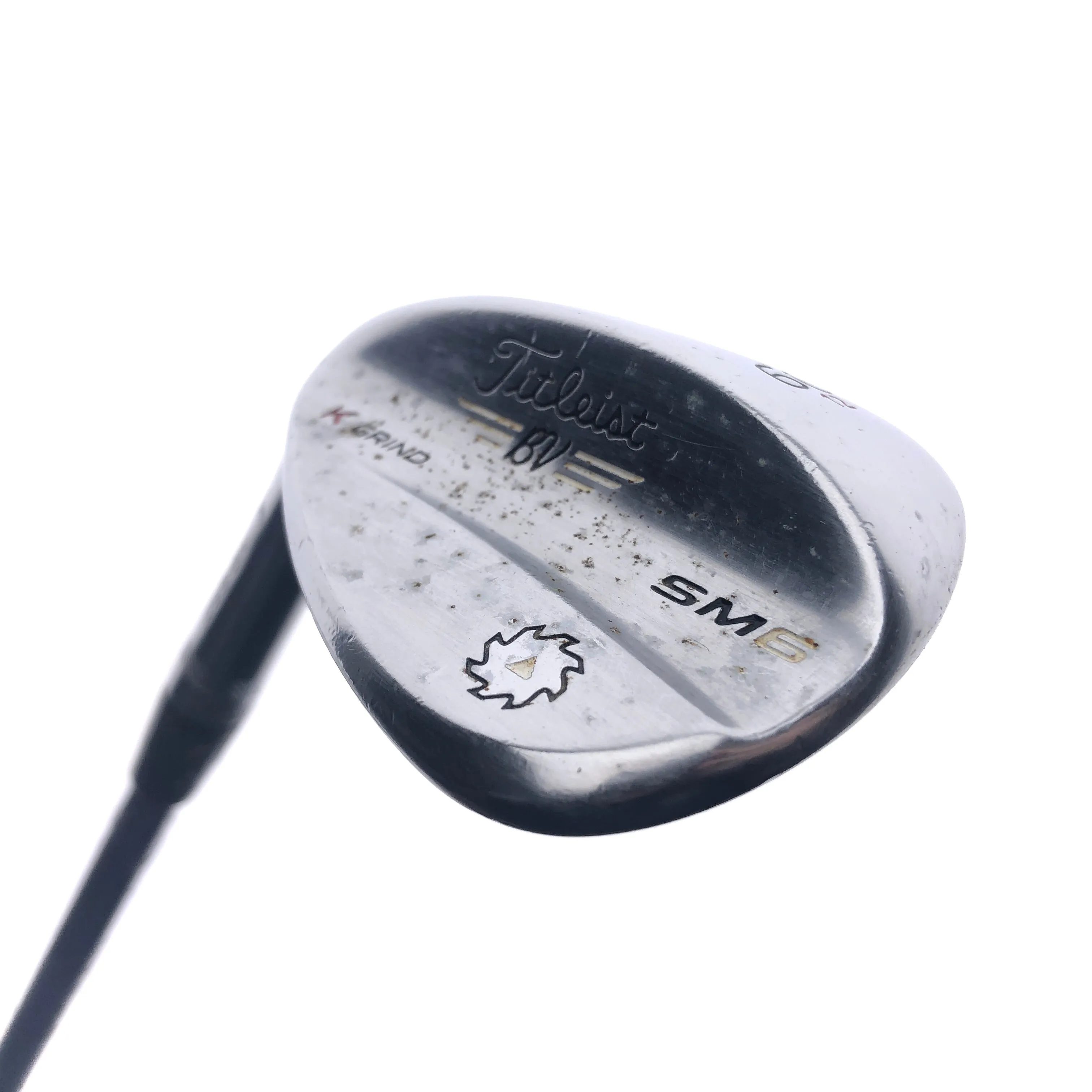 Used Titleist Vokey SM6 Tour Lob Wedge / 60.0 Deg / Wedge Flex / Left-Handed