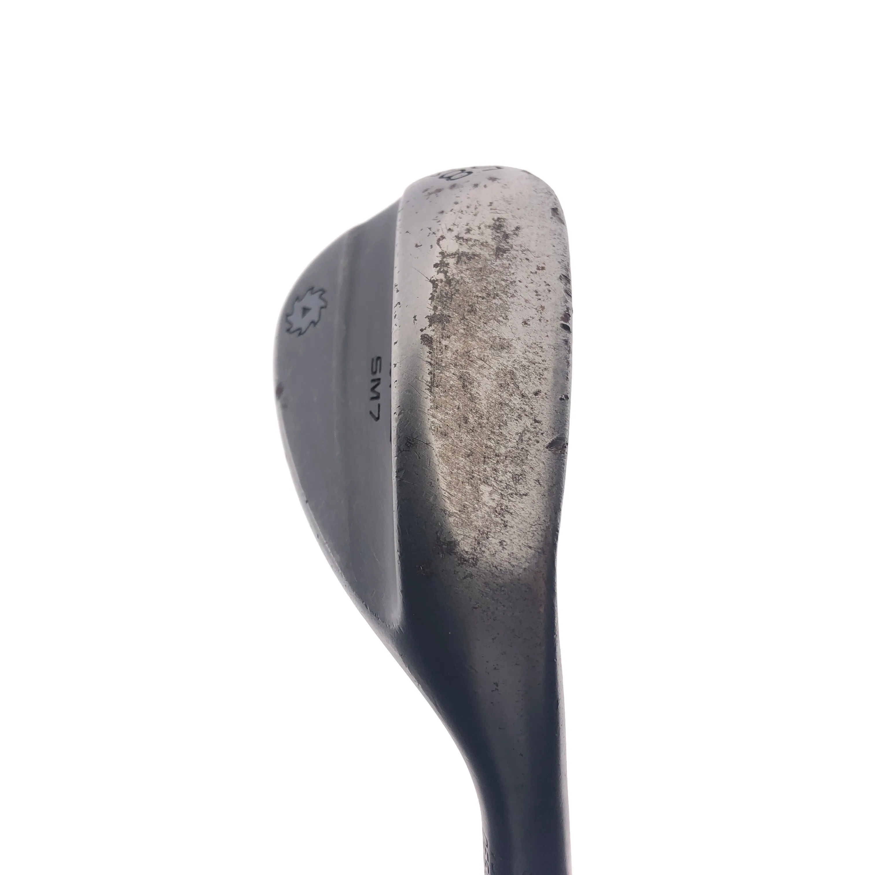 Used Titleist Vokey SM7 Jet Black Lob Wedge / 58.0 Degrees / Wedge Flex