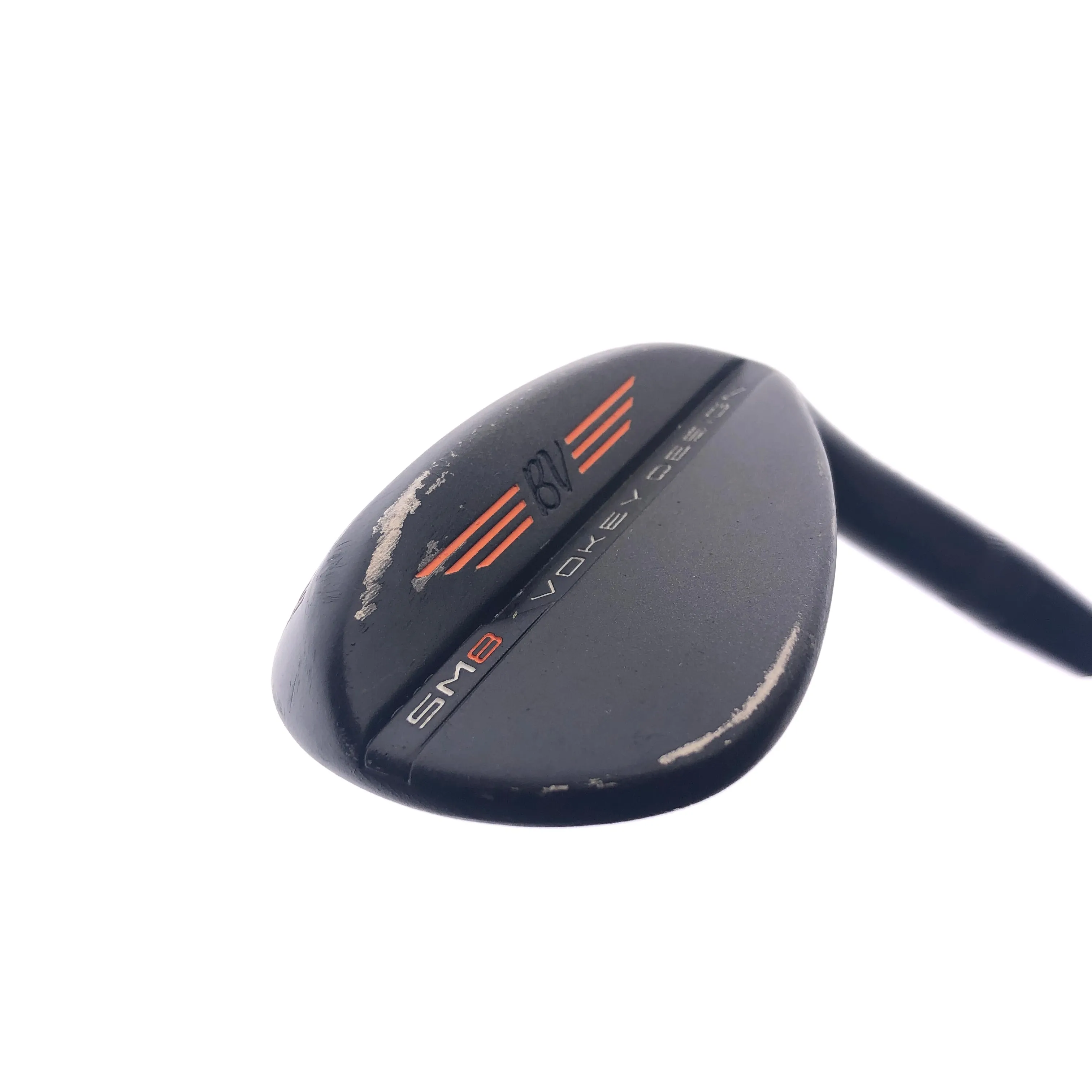 Used Titleist Vokey SM8 Brushed Steel Sand Wedge / 54.0 Degrees / Wedge Flex
