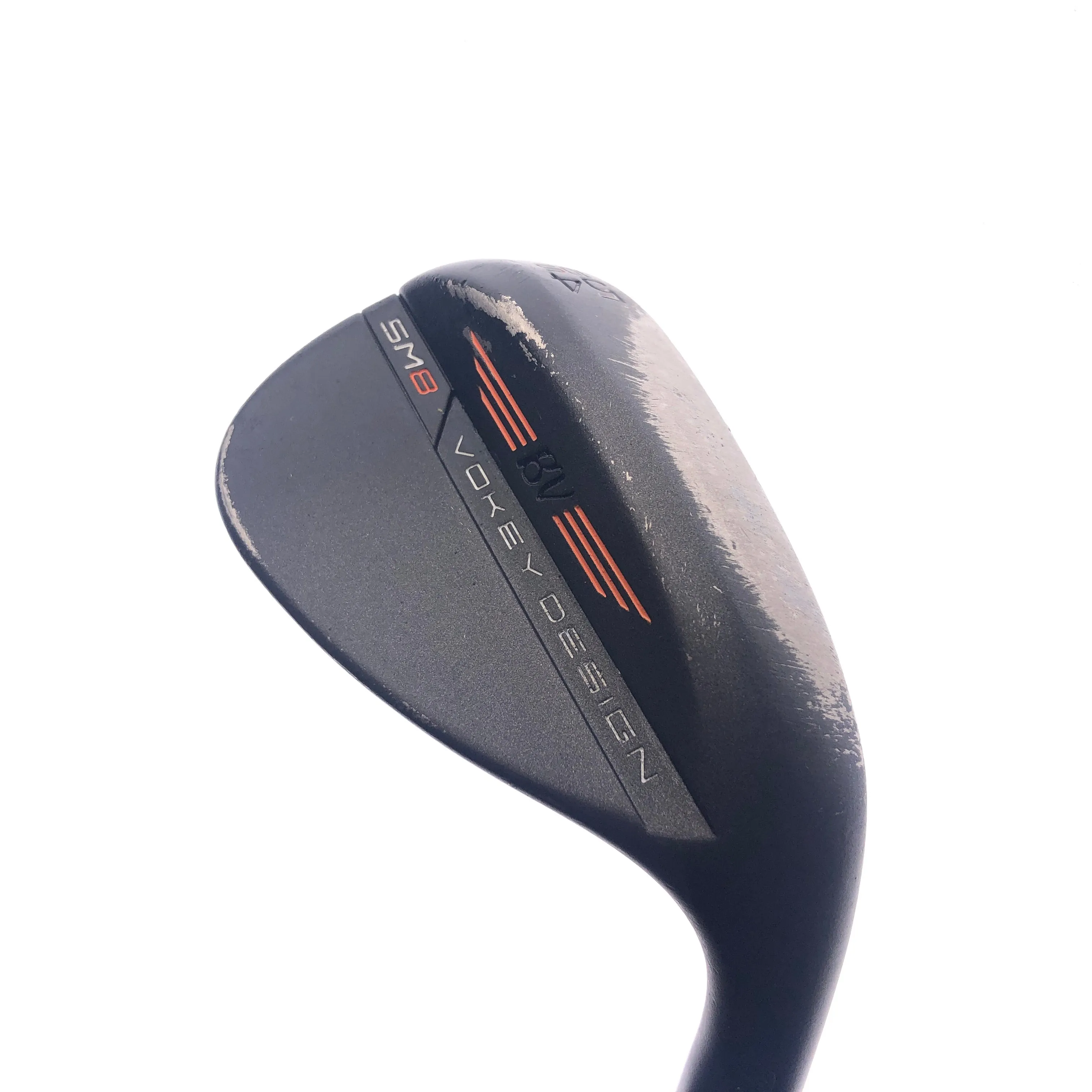 Used Titleist Vokey SM8 Brushed Steel Sand Wedge / 54.0 Degrees / Wedge Flex
