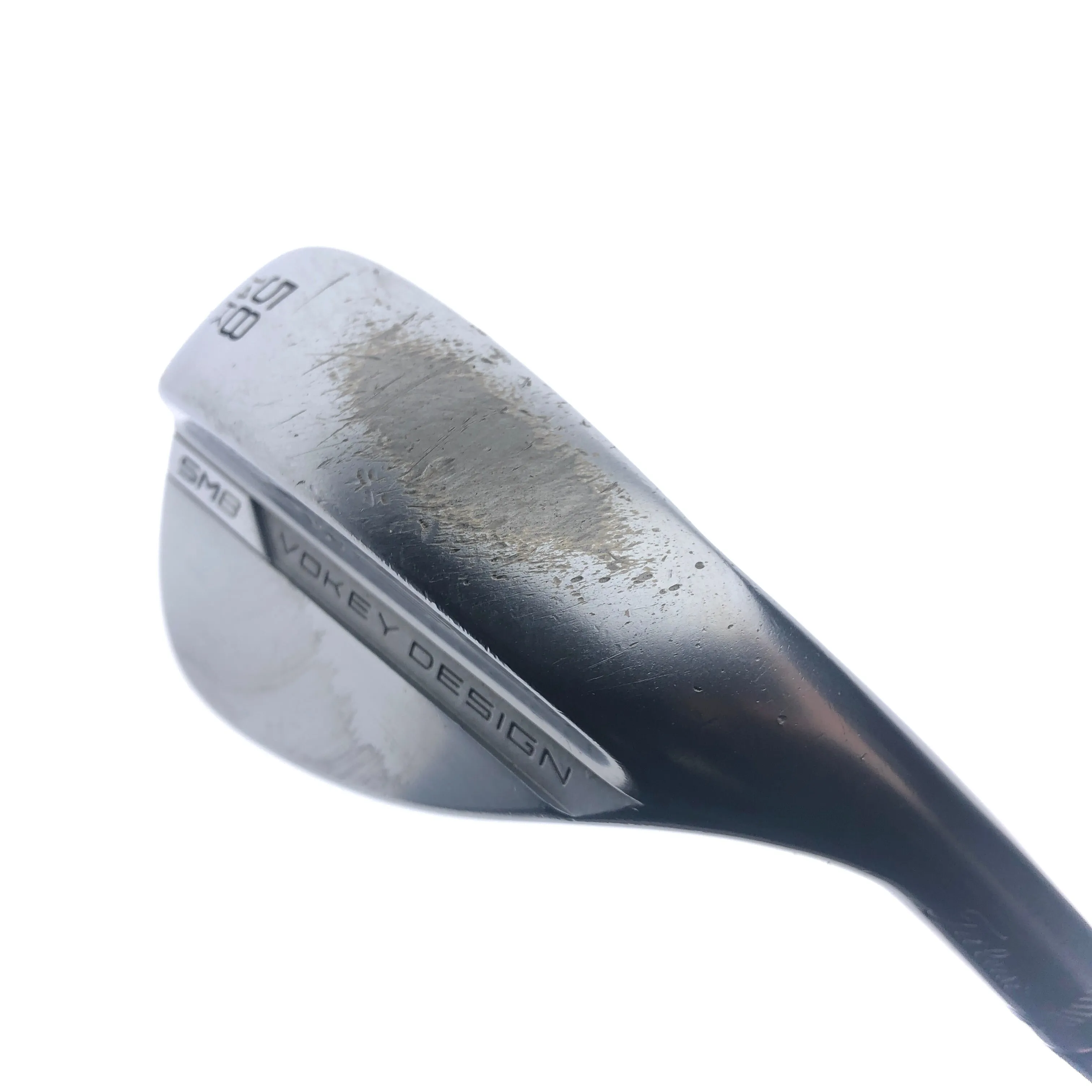 Used Titleist Vokey SM8 Tour Chrome Lob Wedge / 58.0 Degrees / Wedge Flex