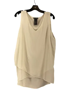 White Blouse Sleeveless Chelsea And Theodore, Size L