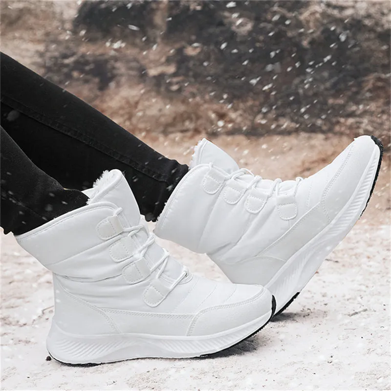 Winter Super Warm Non-Slip Thick Sole Women Cotton Snow Boots